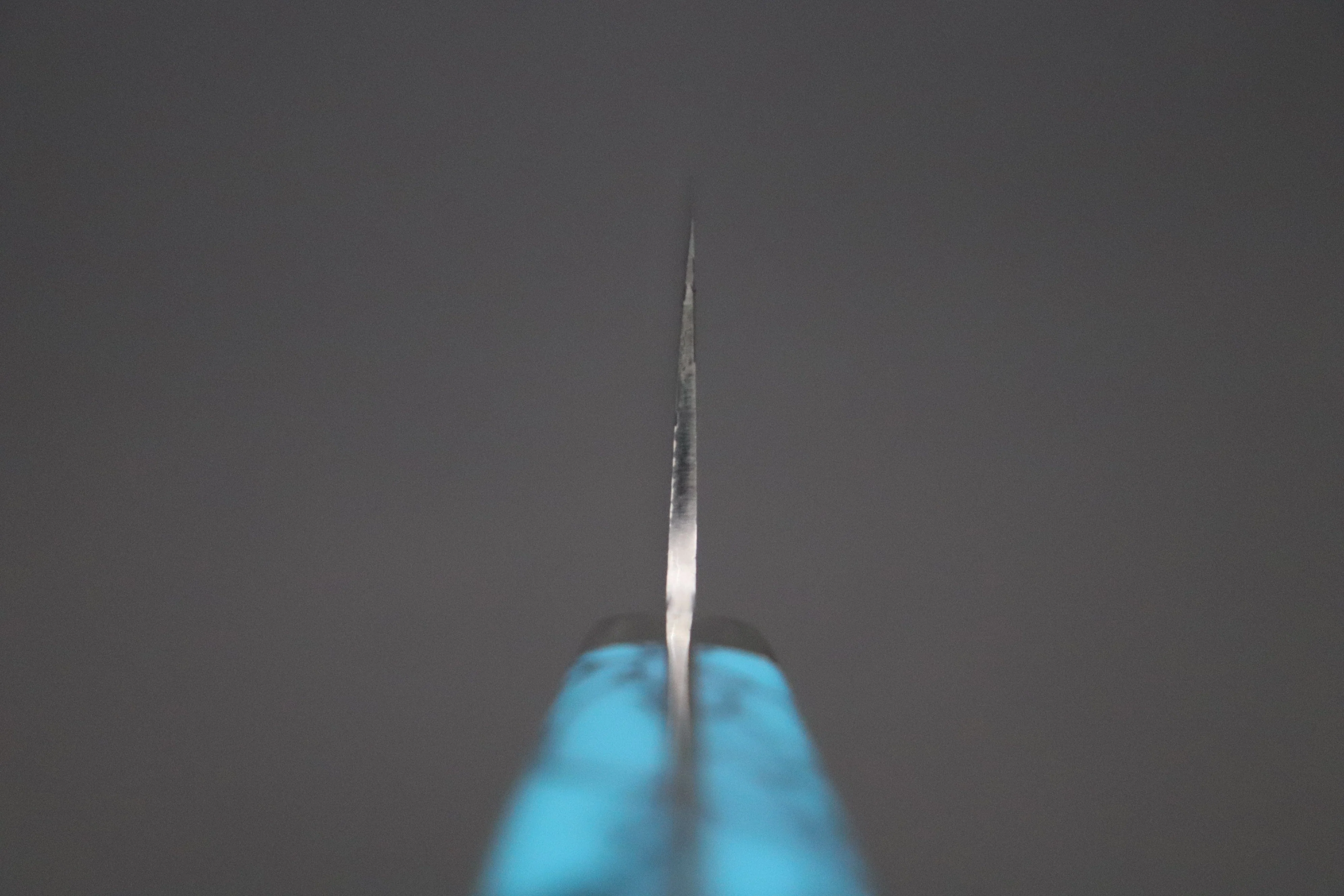Mr. Itou & Mr. Nagata "Treasure & Pleasure" Limited Edition R-2 Custom Damascus Gyuto 160mm (6.2 inch, "Turquoise Gem-Composite Stone Handle", IT-9) - Image 4