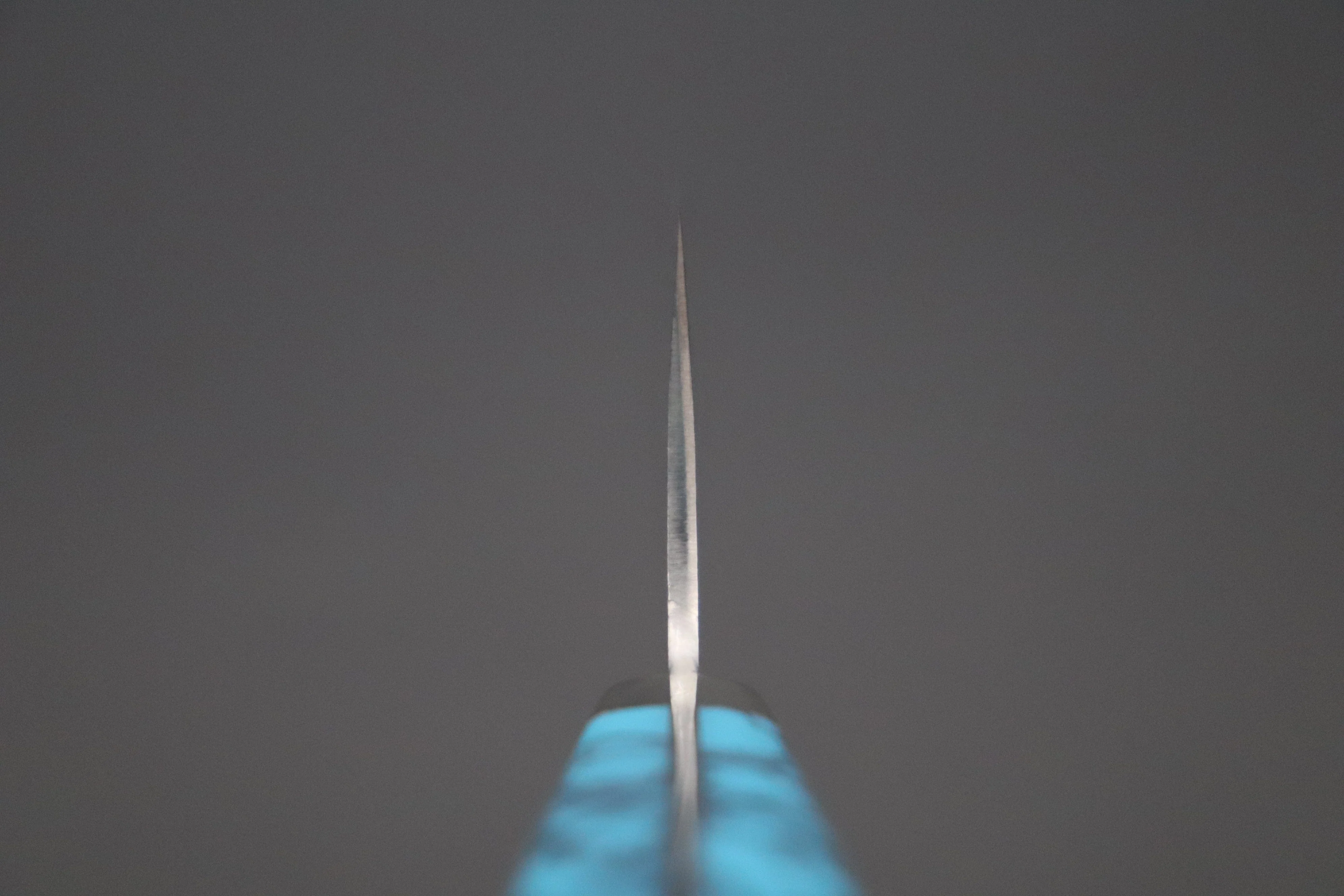 Mr. Itou & Mr. Nagata "Treasure & Pleasure" Limited Edition R-2 Custom Damascus Gyuto 165mm (6.4 inch, "Turquoise Gem-Composite Stone Handle", IT-10) - Image 4