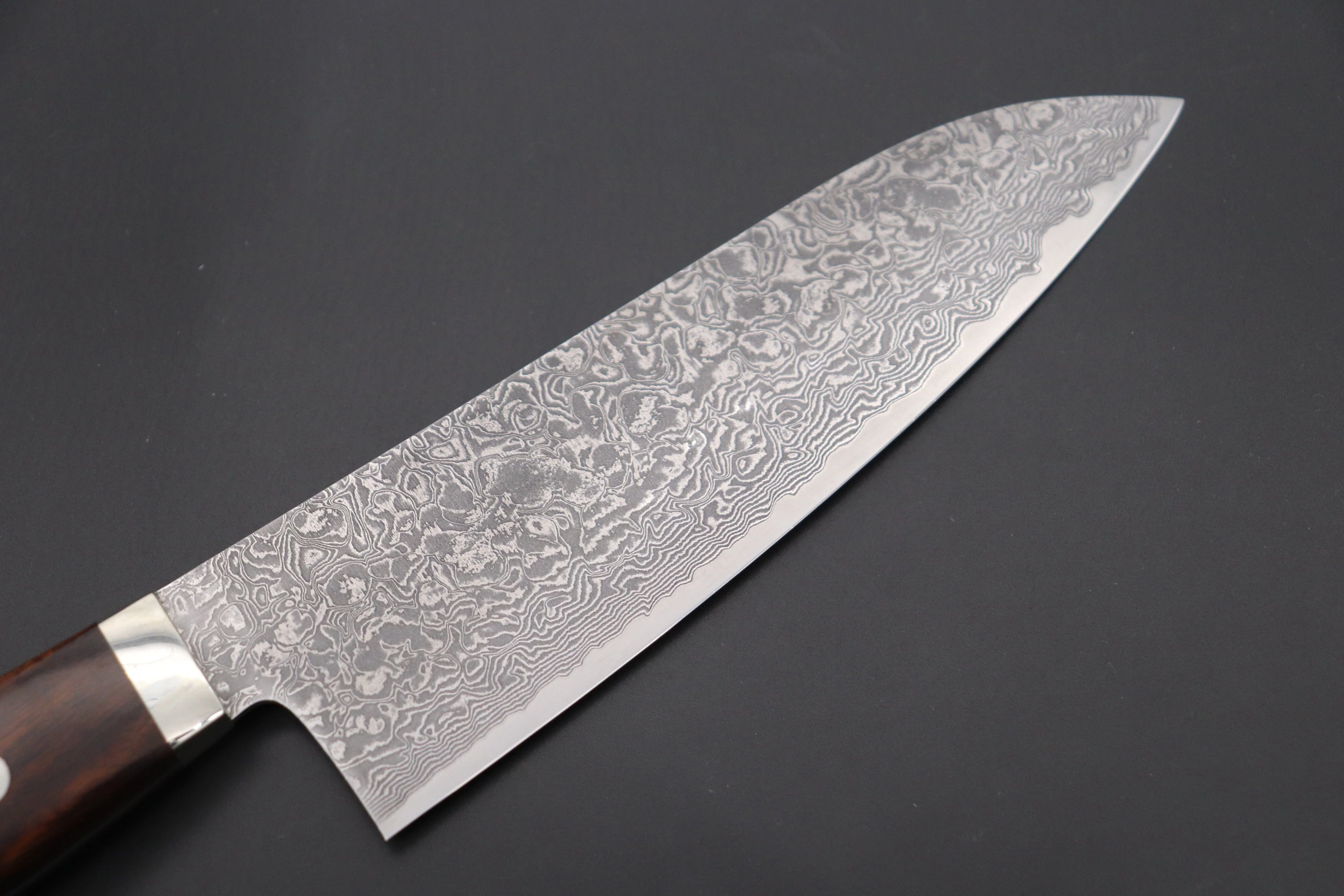 Mr. Itou R-2 Custom Damascus Gyuto 160mm (6.2 inch, Desert Ironwood Handle, IT-205) - Image 6