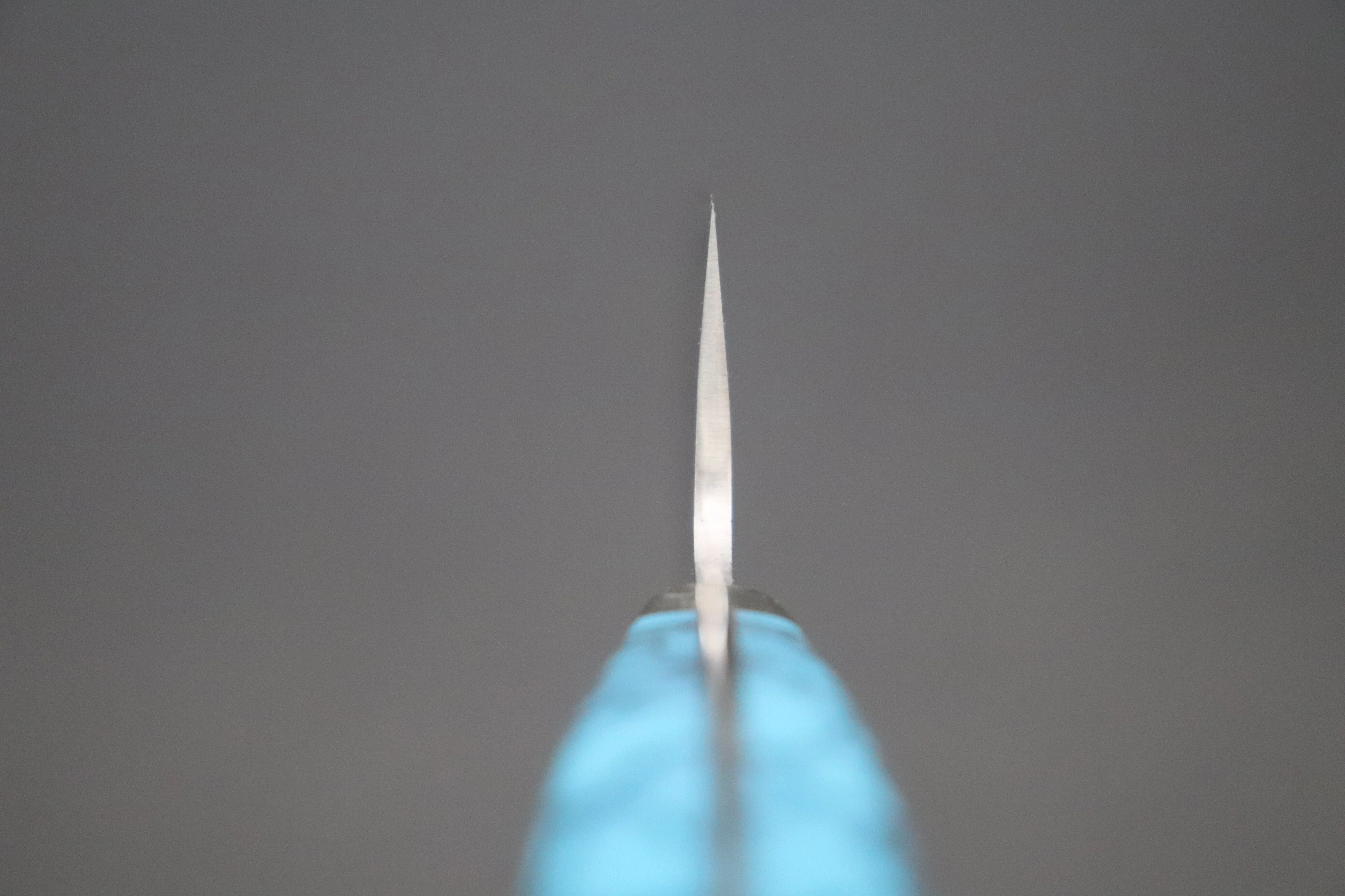 Mr. Itou R-2 Custom Damascus Gyuto 180mm (7 inch,Turquoise Gem-Composite Stone Handle,IT-232) - Image 4