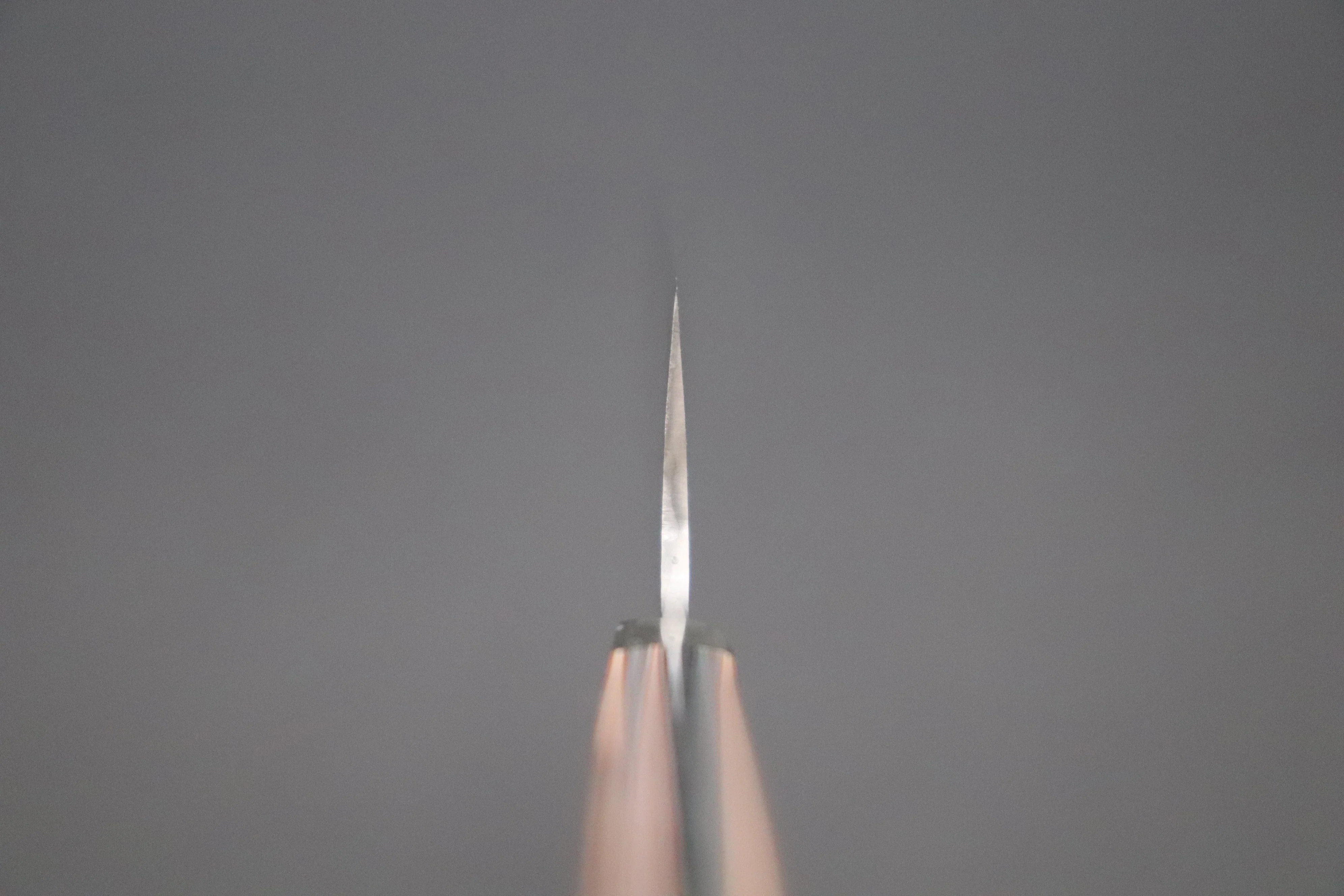 Mr. Itou R-2 Custom Damascus Small-Nakiri 135mm (5.3 inch) "Japanese Lacquer Handle" (IT-222) - Image 4