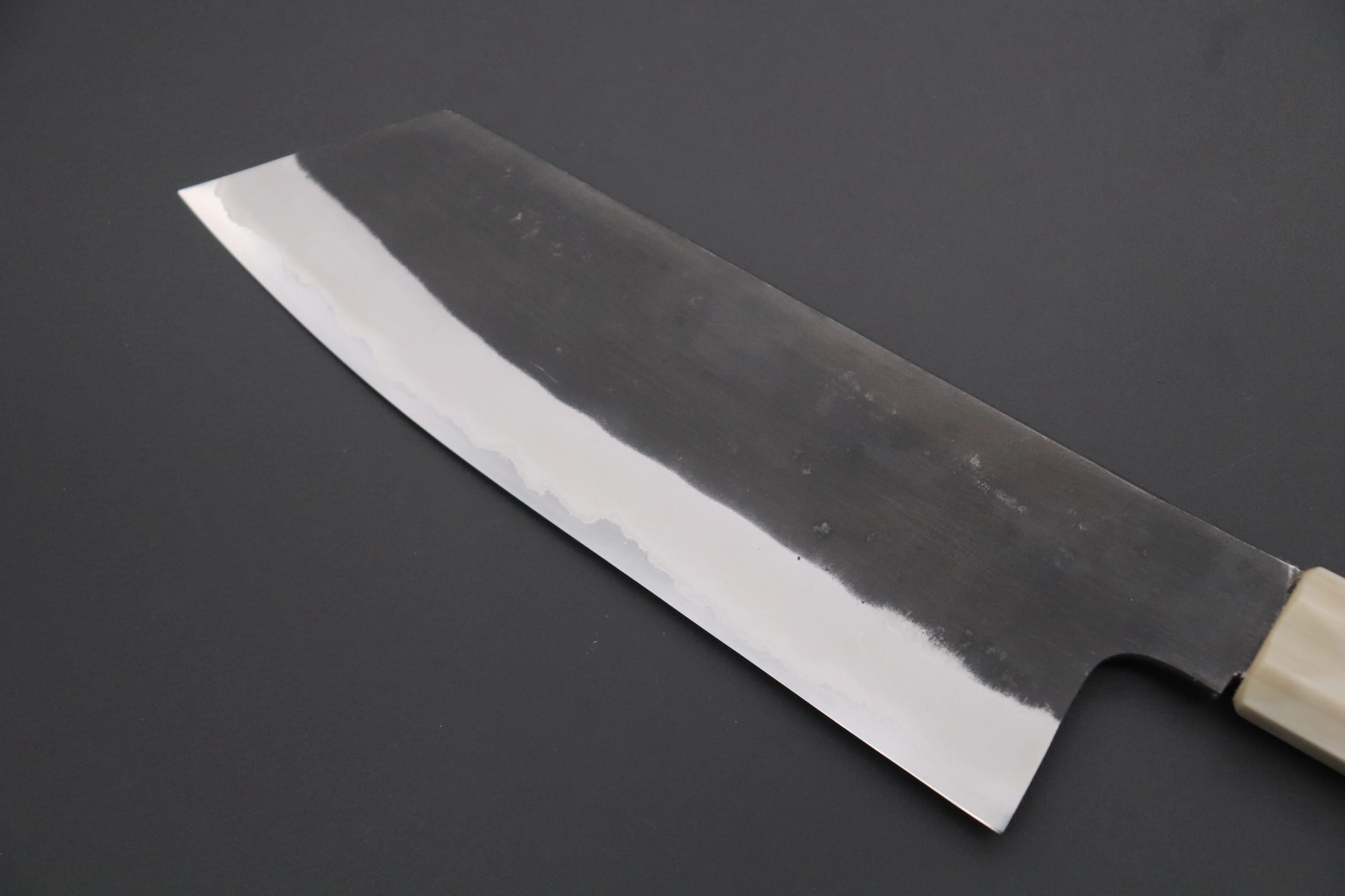 Mutsumi Hinoura White Steel No.1 Kurouchi Series MW1-5 Bunka 165mm (6.4 Inch) - Image 5