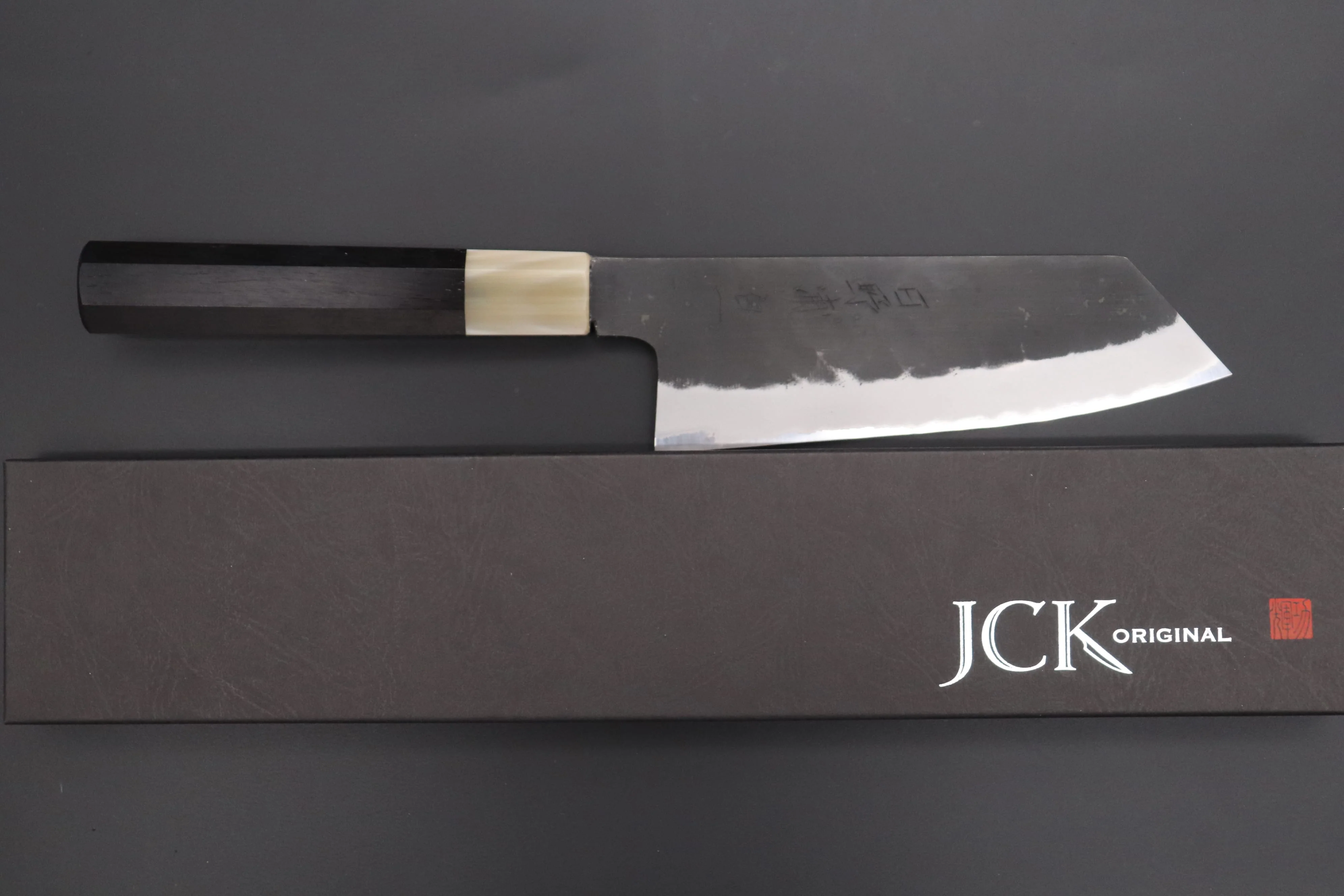 Mutsumi Hinoura White Steel No.1 Kurouchi Series MW1-5 Bunka 165mm (6.4 Inch) - Image 7