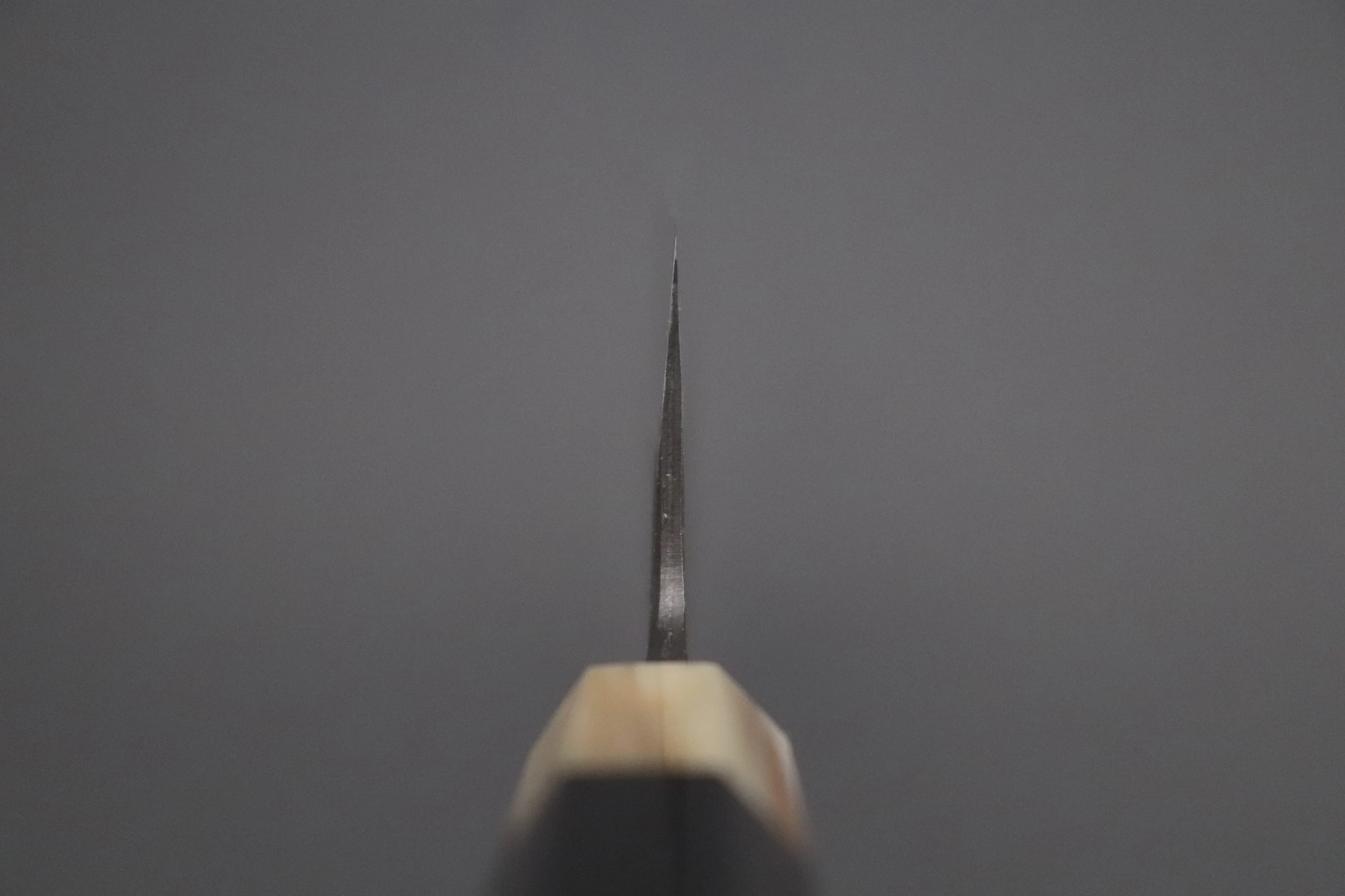 Mutsumi Hinoura White Steel No.1 Kurouchi Series MW1-6 Nakiri 165mm (6.4 Inch) - Image 4