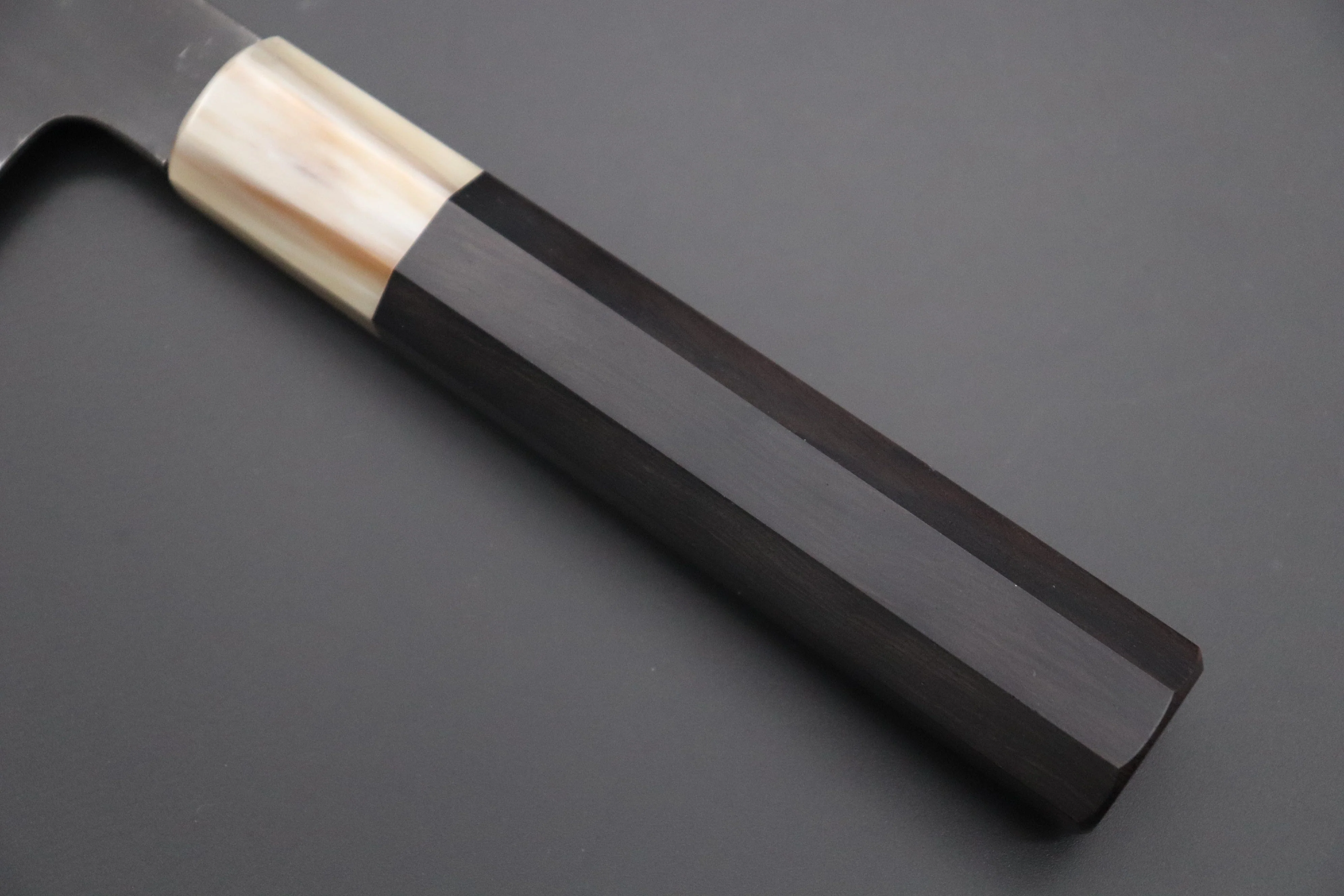 Mutsumi Hinoura White Steel No.1 Kurouchi Series MW1-6 Nakiri 165mm (6.4 Inch) - Image 7