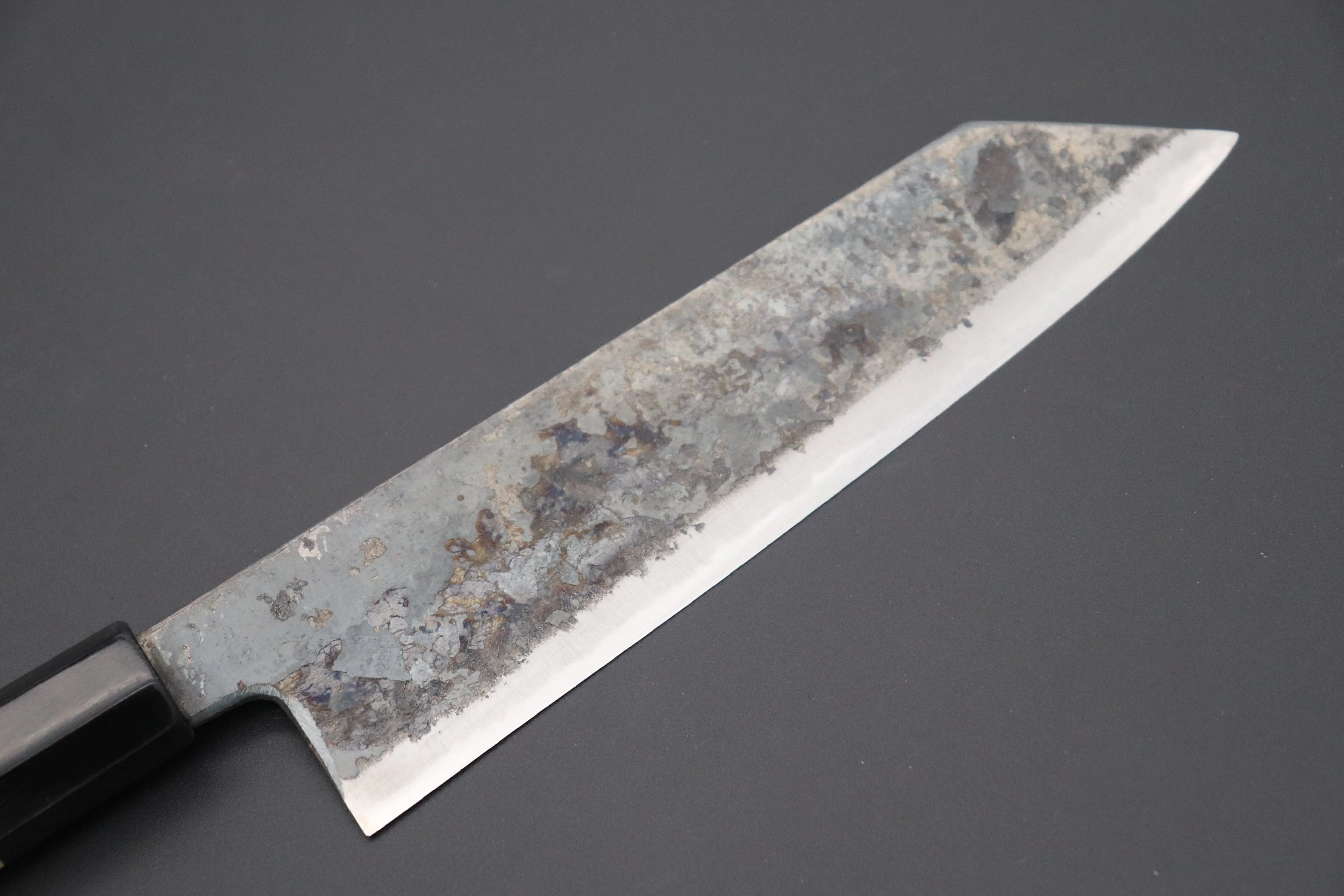 Shirou-Kunimitsu White Steel No.2 Kurouchi Series SK-4 Bunka 190mm (7.4 Inch) - Image 7