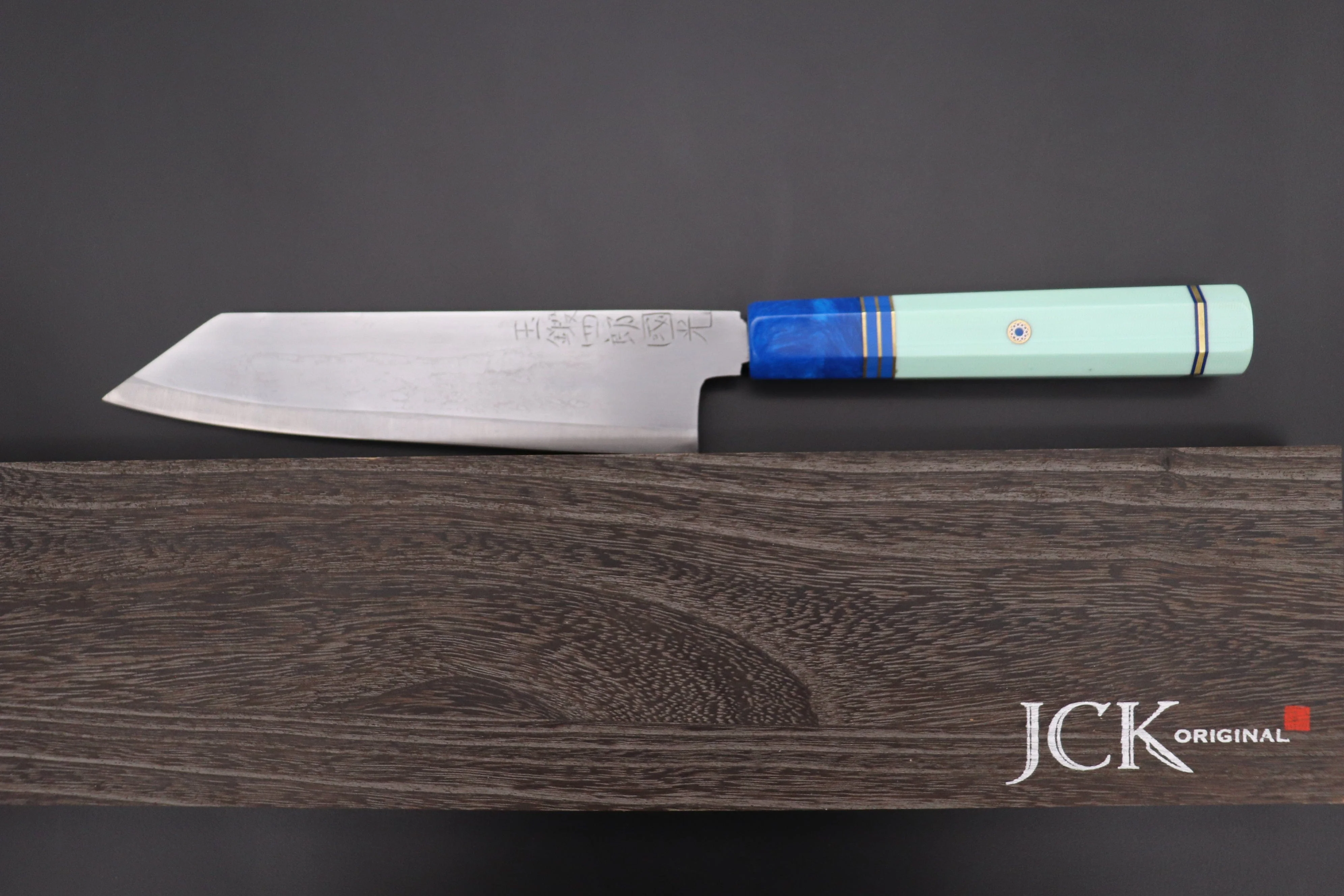Shirou-Kunimitsu TAMAHAGANE “JEWEL STEEL” Series SKTJ-15 Bunka 190mm (7.4 Inch) - Image 8