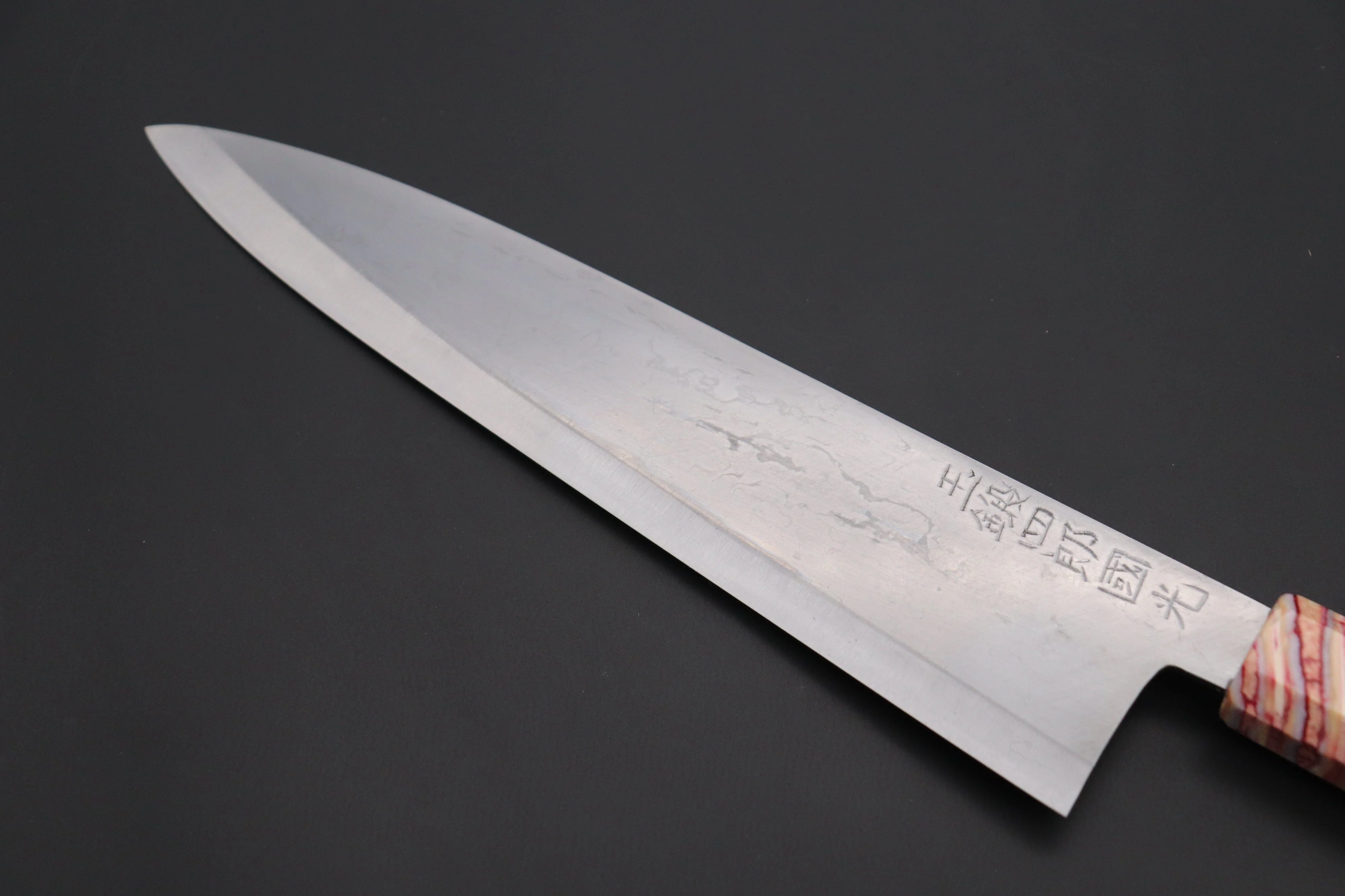 Shirou-Kunimitsu TAMAHAGANE “JEWEL STEEL” Series SKTJ-17 Wa Gyuto 240mm (9.4 Inch) - Image 2