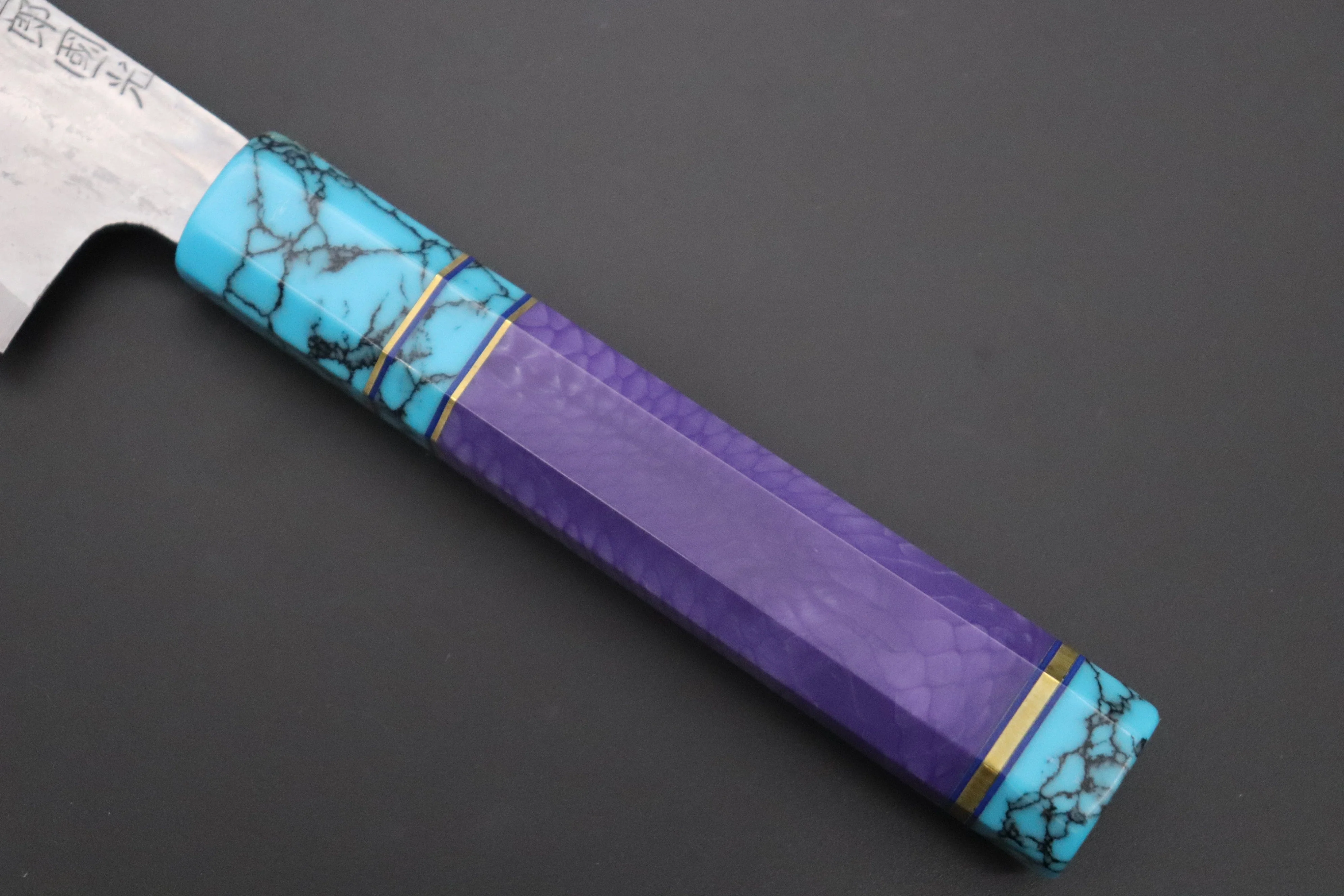 Shirou-Kunimitsu TAMAHAGANE “JEWEL STEEL” Series SKTJ-24 Wa Gyuto 200mm (7.9 Inch) - Image 3