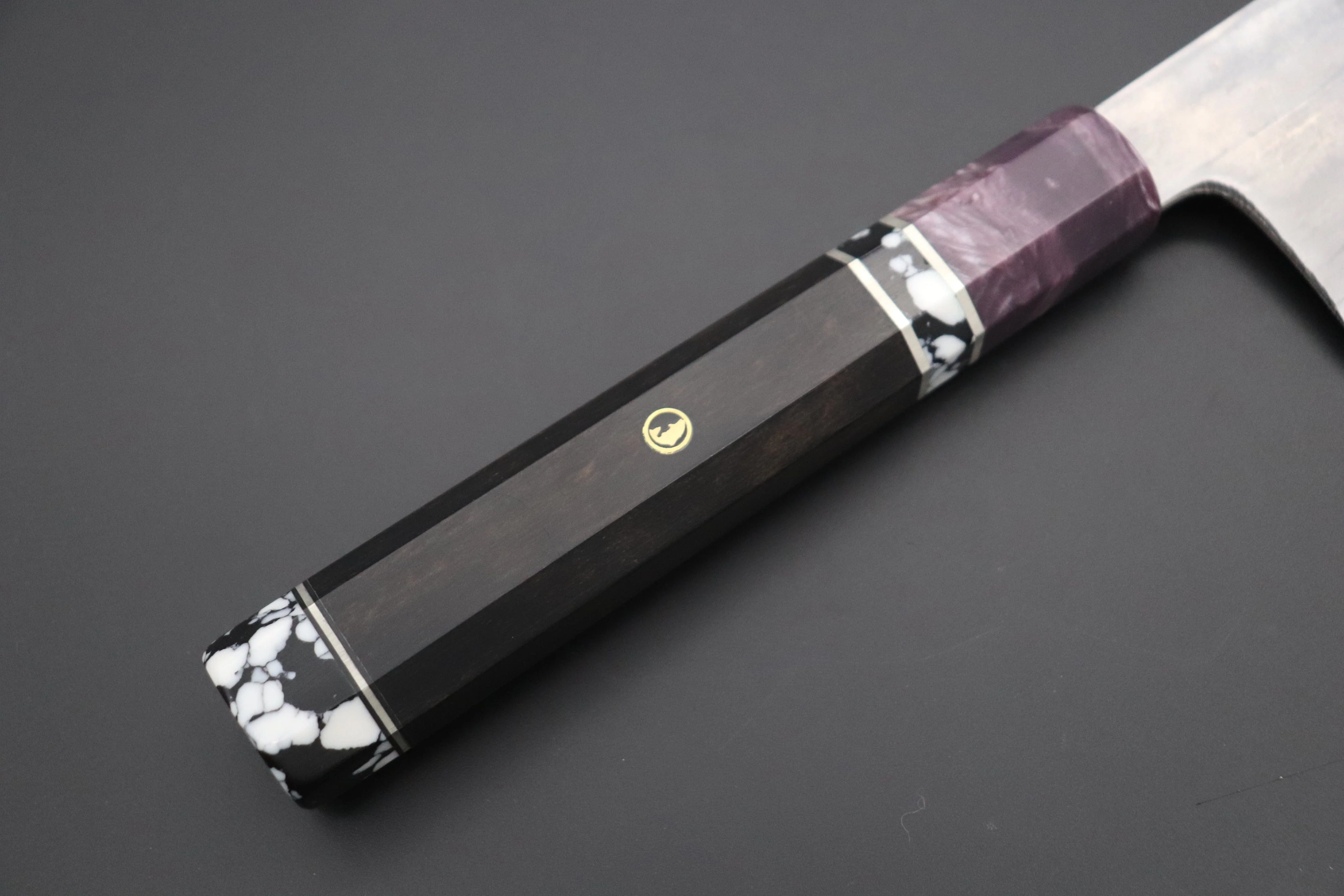 Shirou-Kunimitsu TAMAHAGANE “JEWEL STEEL” Series SKTJ-25 Nakiri 165mm (6.4 Inch) - Image 7