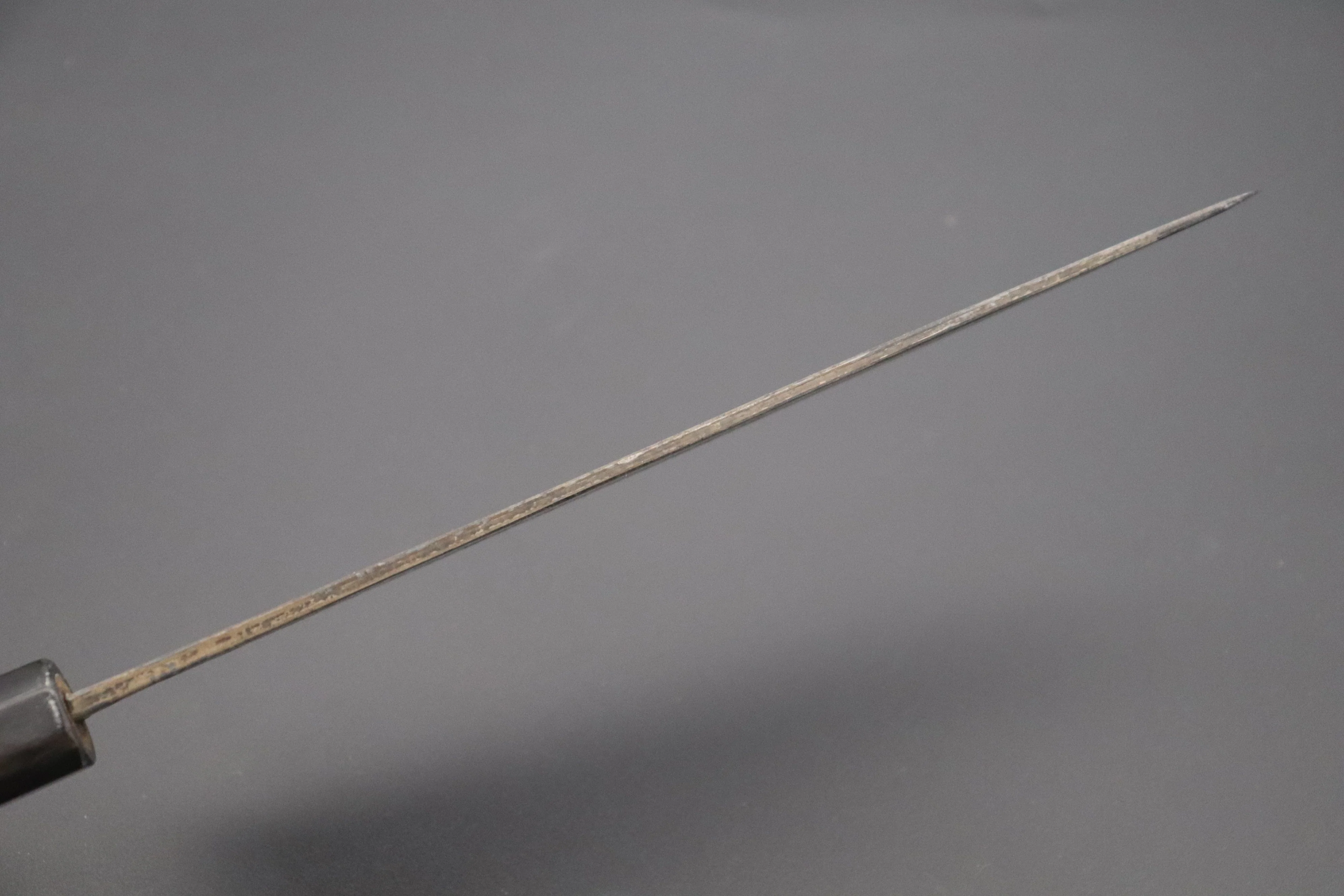 Shirou-Kunimitsu White Steel No.2 Kurouchi Series SK-6 Wa Gyuto 240mm (9.4 Inch) - Image 6