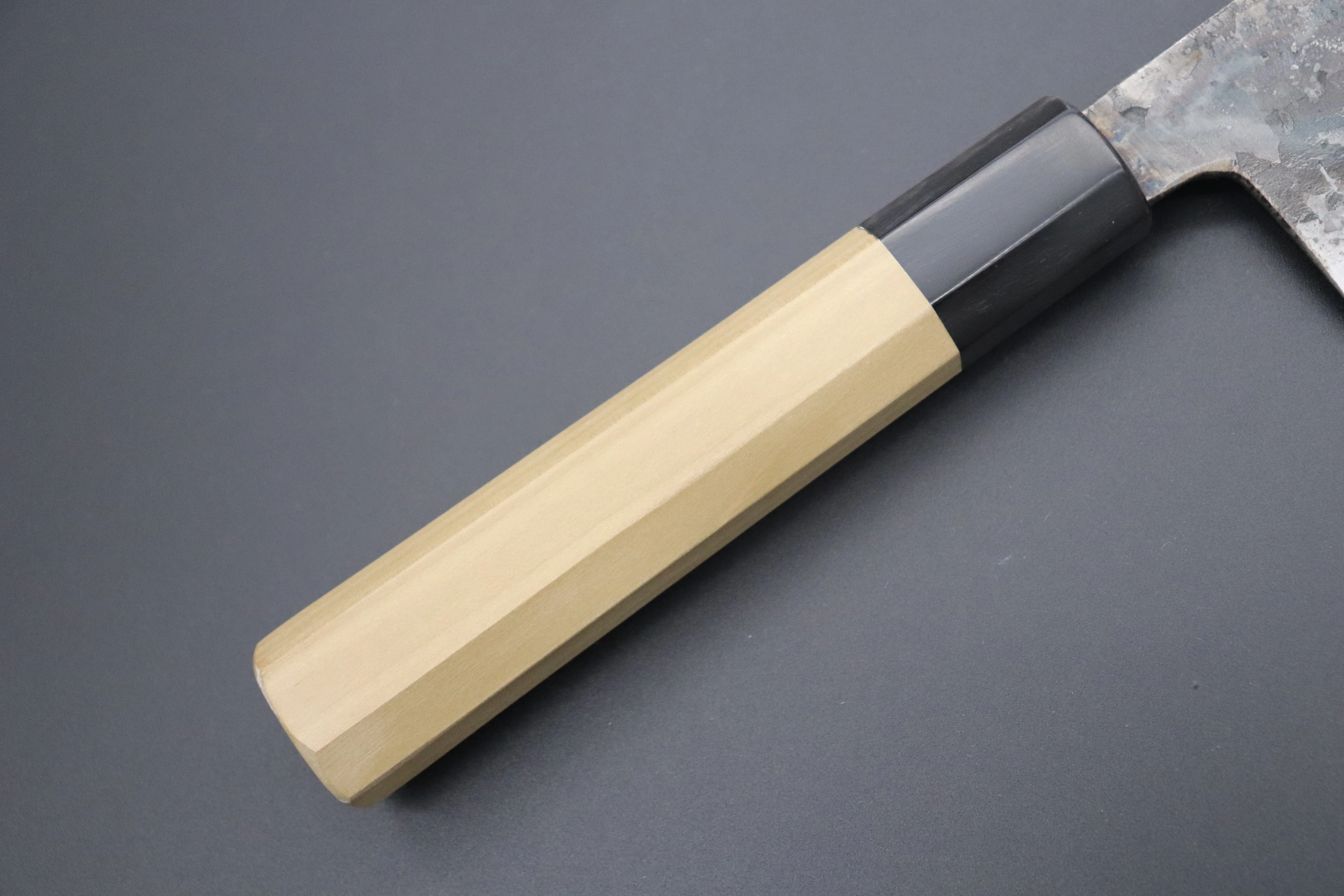 Shirou-Kunimitsu White Steel No.2 Kurouchi Series SK-6 Wa Gyuto 240mm (9.4 Inch) - Image 8