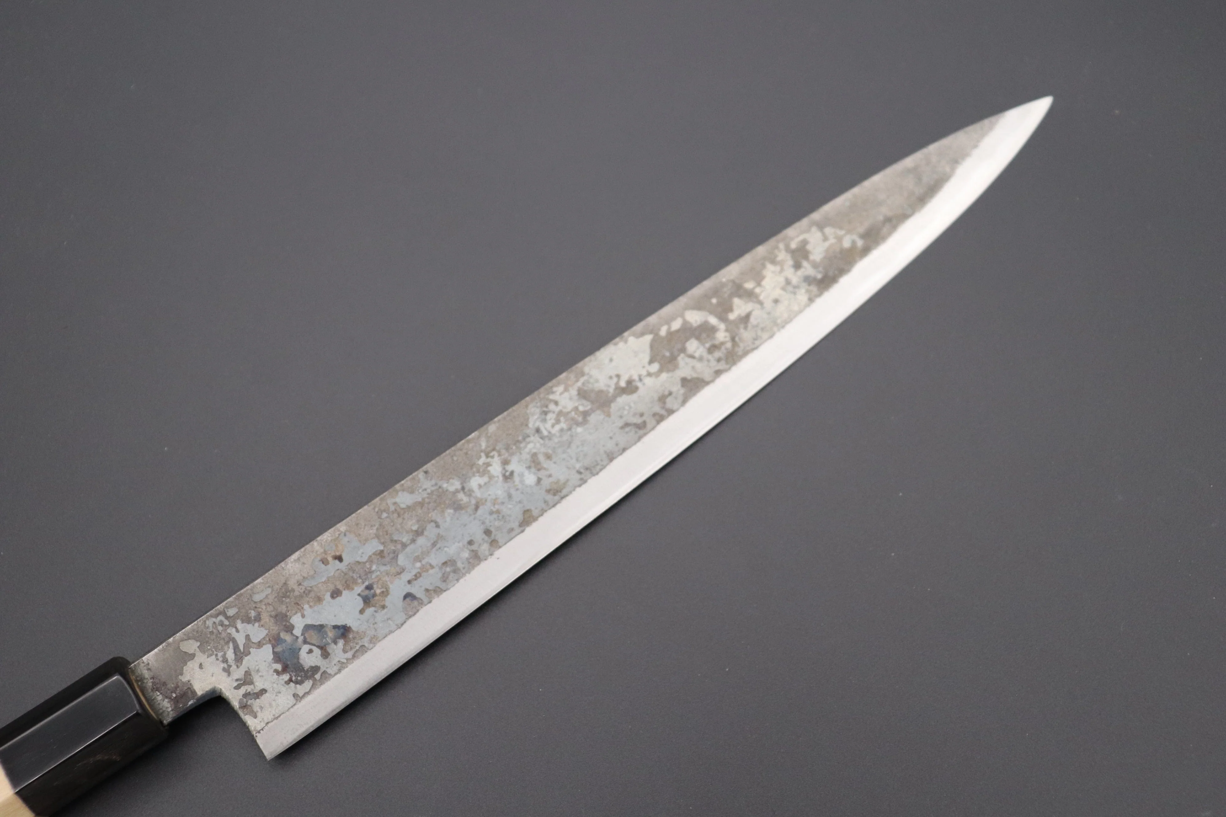 Shirou-Kunimitsu White Steel No.2 Kurouchi Series SK-7 Wa Sujihiki 270mm (10.6 Inch) - Image 7