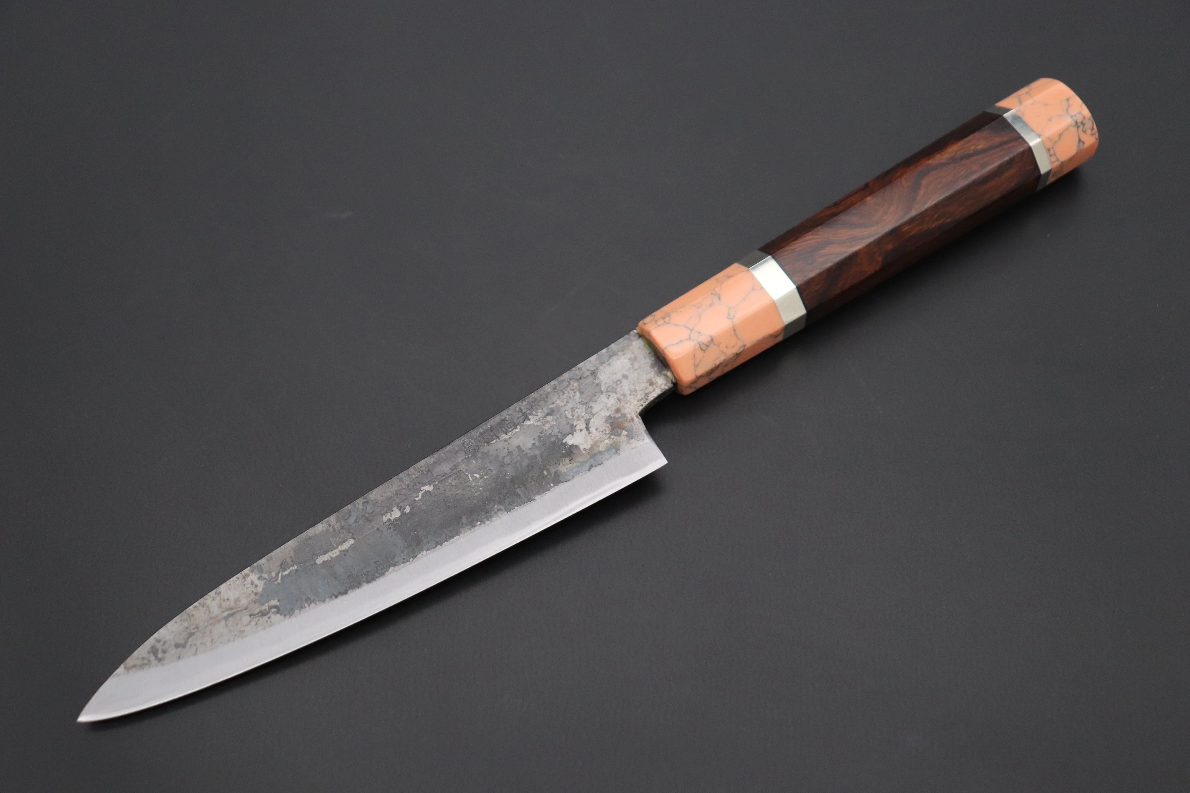 Shirou-Kunimitsu White Steel No.2 Kurouchi Series Special Edition SK-1SP56 Wa Petty 140mm (5.5 Inch)
