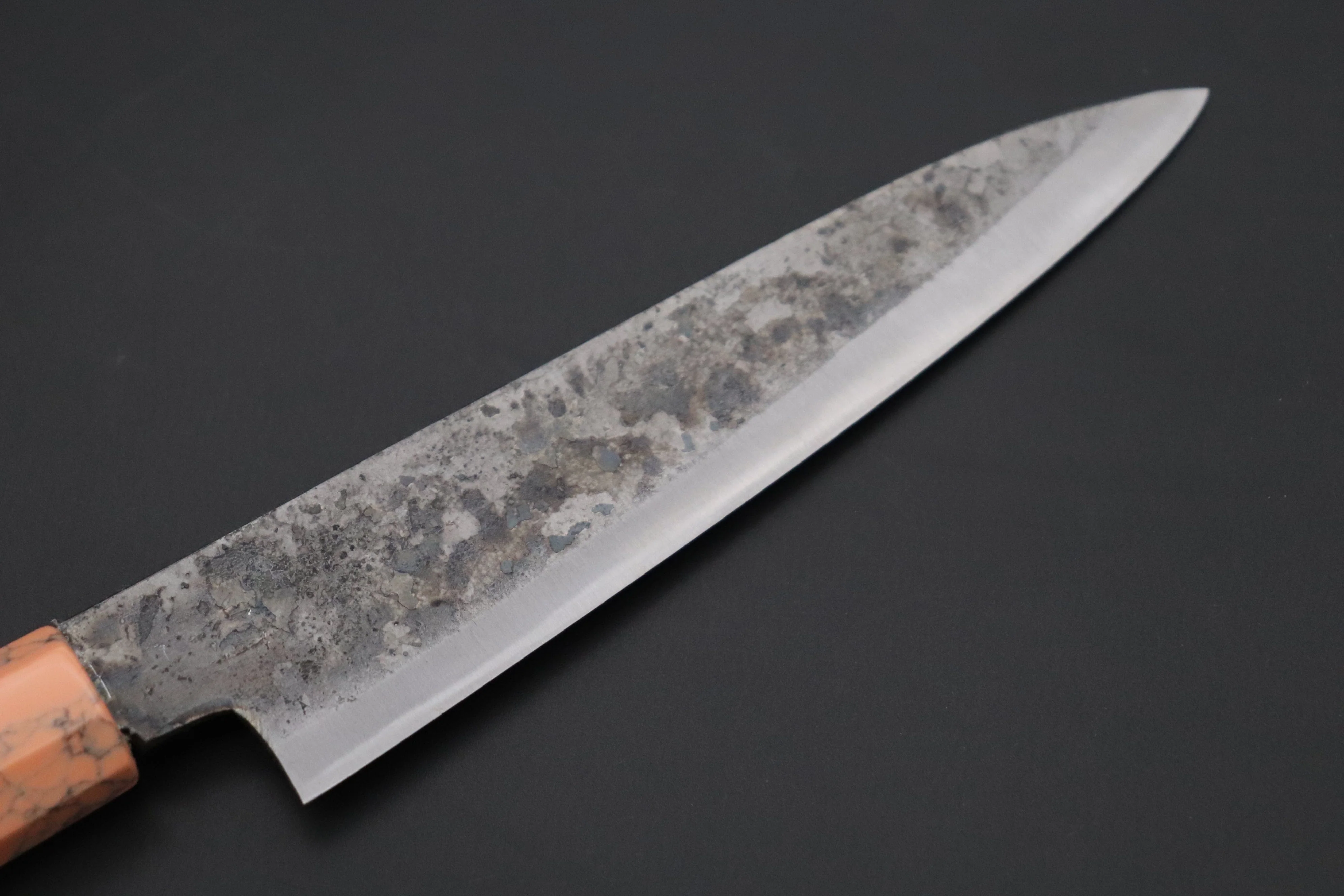 Shirou-Kunimitsu White Steel No.2 Kurouchi Series Special Edition SK-1SP56 Wa Petty 140mm (5.5 Inch) - Image 6