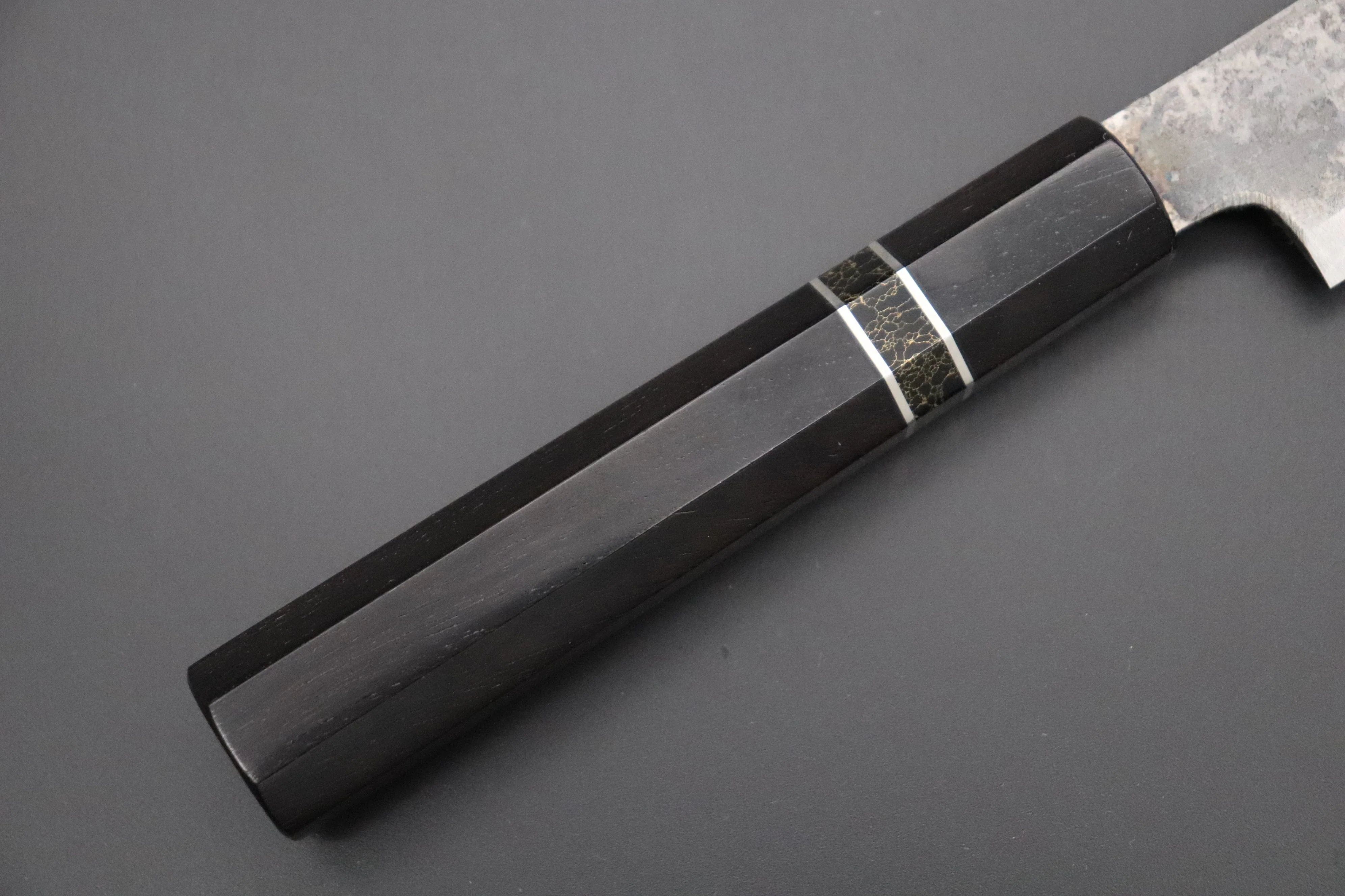 Shirou-Kunimitsu White Steel No.2 Kurouchi Series Special Edition SK-1SP60 Wa Petty 140mm (5.5 Inch) - Image 7