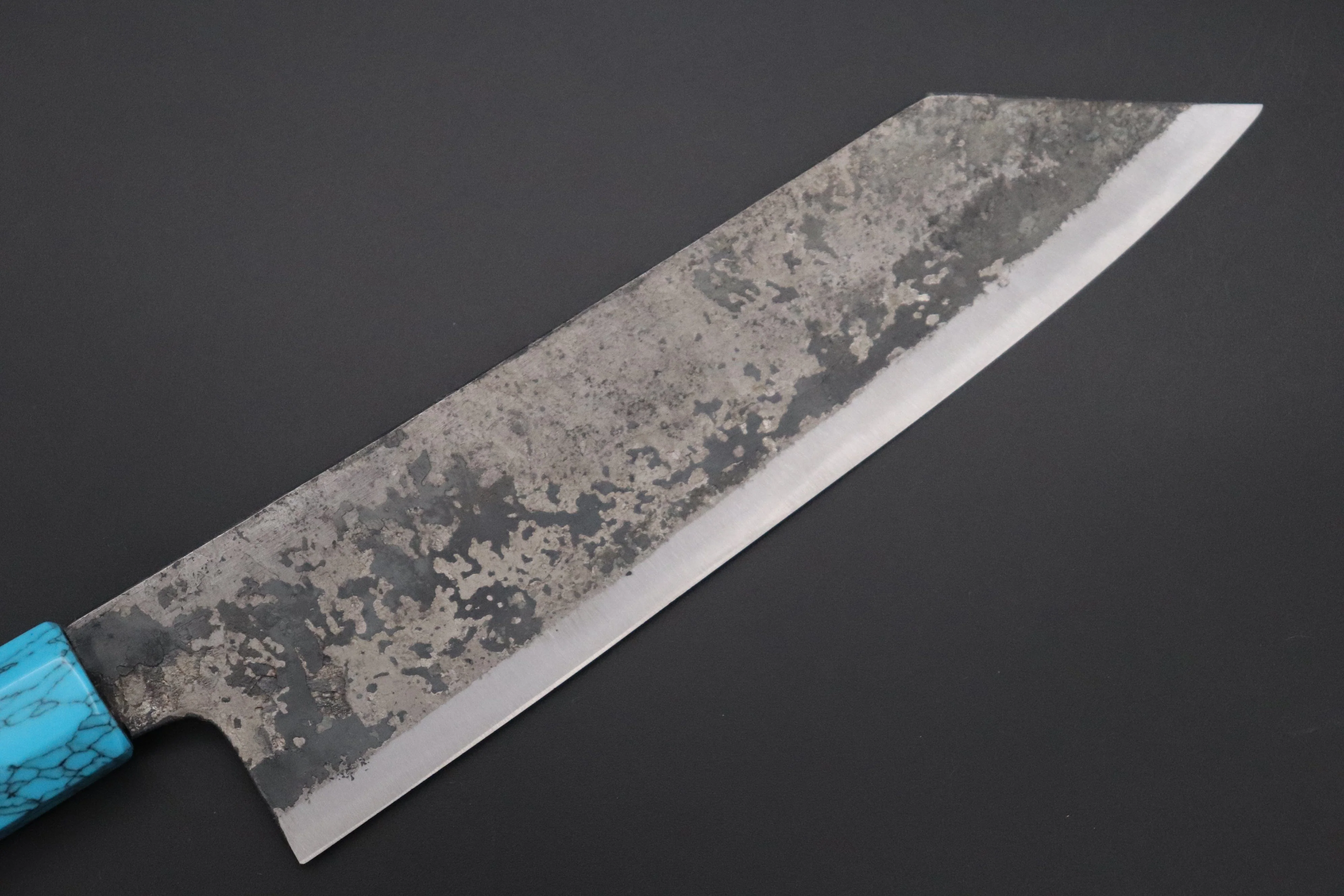 Shirou-Kunimitsu White Steel No.2 Kurouchi Series Special Edition SK-4SP49 Bunka 190mm (7.4 Inch) - Image 6