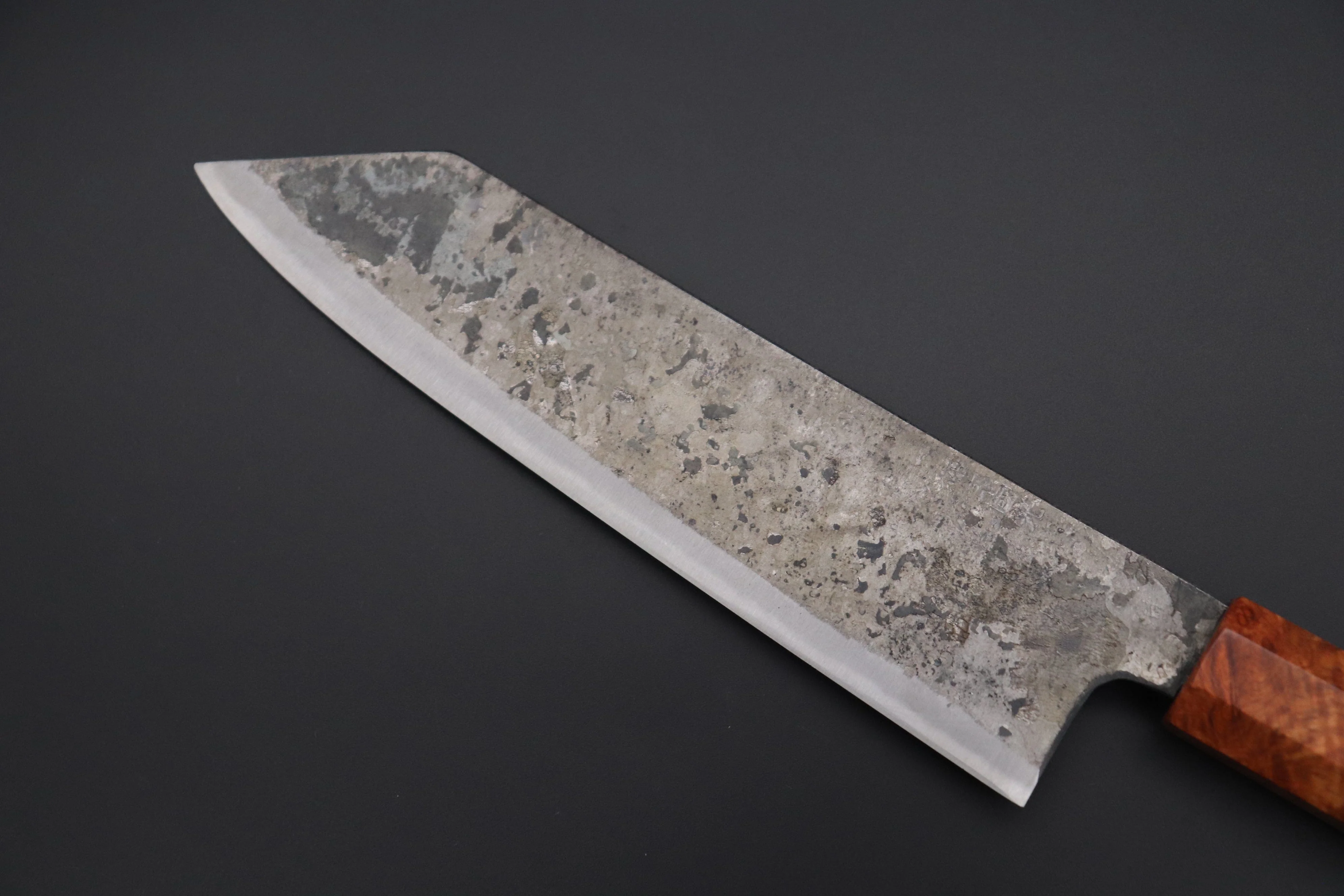 Shirou-Kunimitsu White Steel No.2 Kurouchi Series Special Edition SK-4SP50 Bunka 190mm (7.4 Inch) - Image 2
