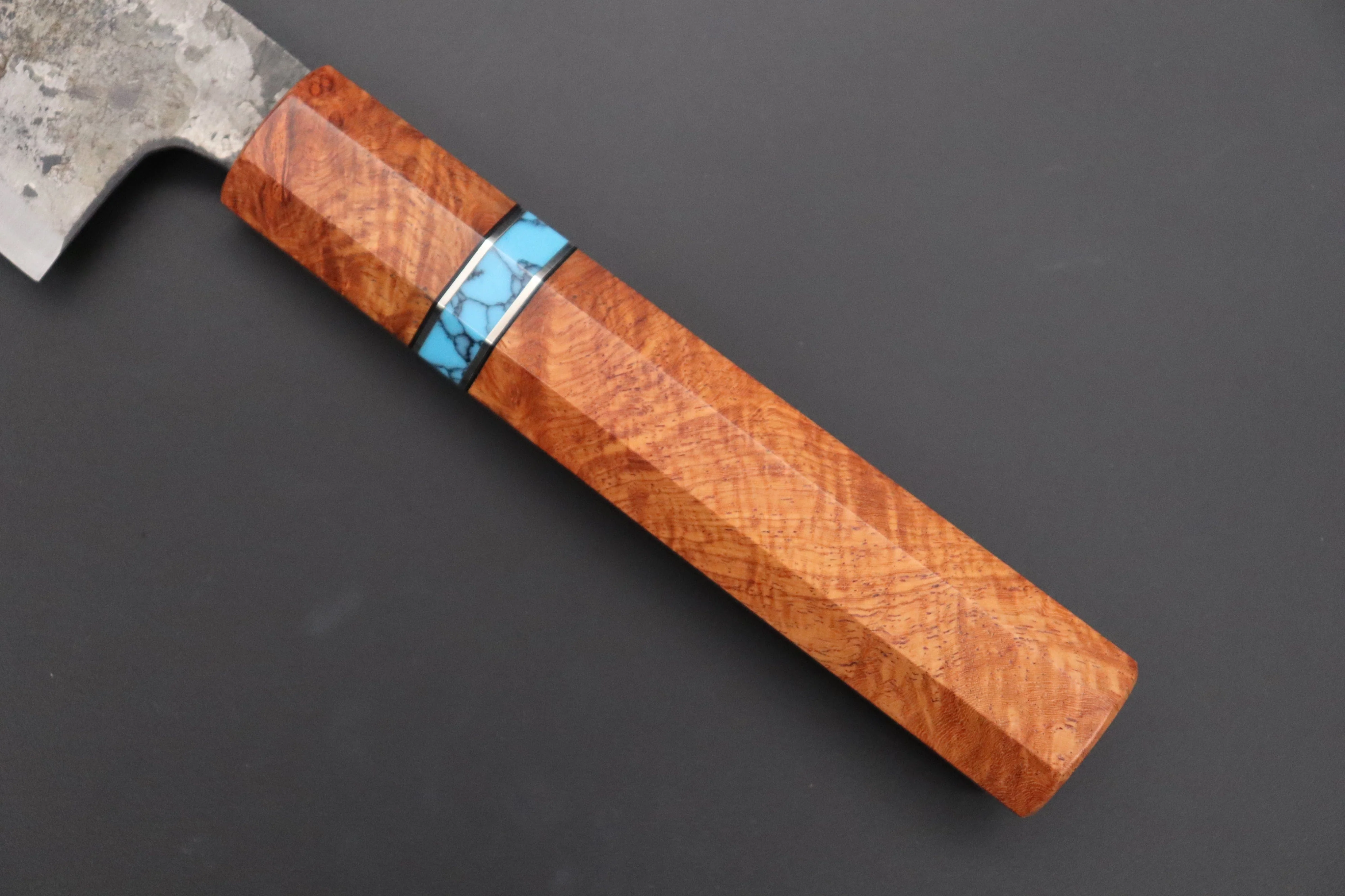 Shirou-Kunimitsu White Steel No.2 Kurouchi Series Special Edition SK-4SP50 Bunka 190mm (7.4 Inch) - Image 3