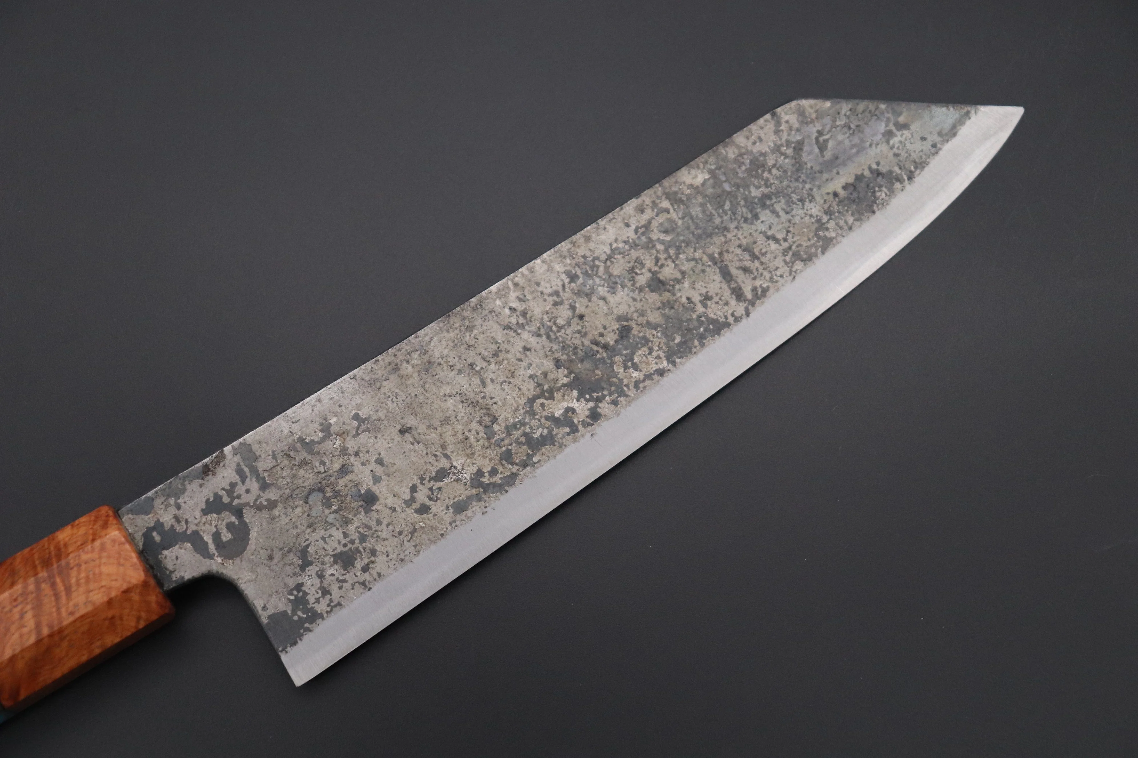Shirou-Kunimitsu White Steel No.2 Kurouchi Series Special Edition SK-4SP50 Bunka 190mm (7.4 Inch) - Image 6