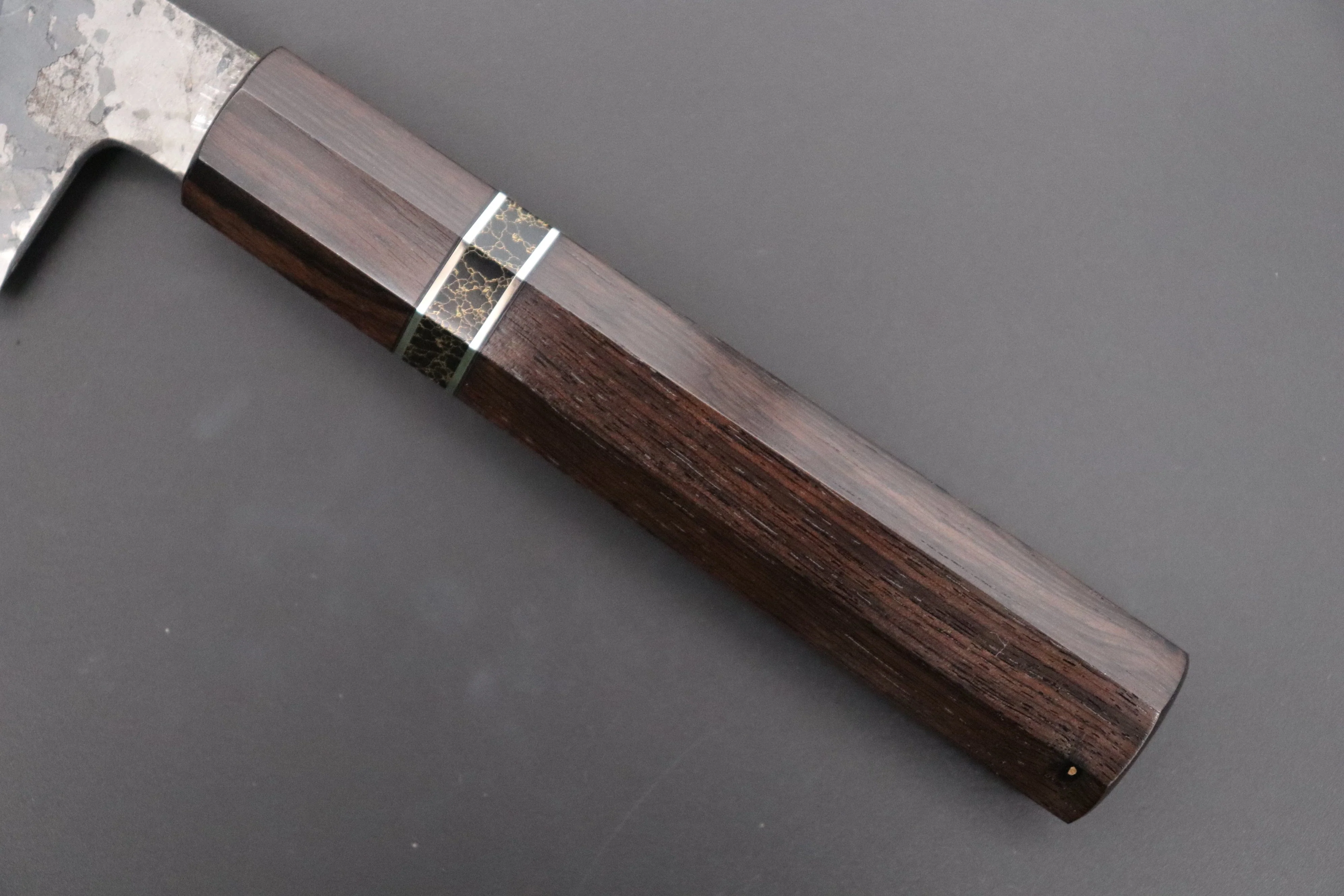 Shirou-Kunimitsu White Steel No.2 Kurouchi Series Special Edition SK-5SP37 Wa Gyuto 210mm (8.2 Inch) - Image 3
