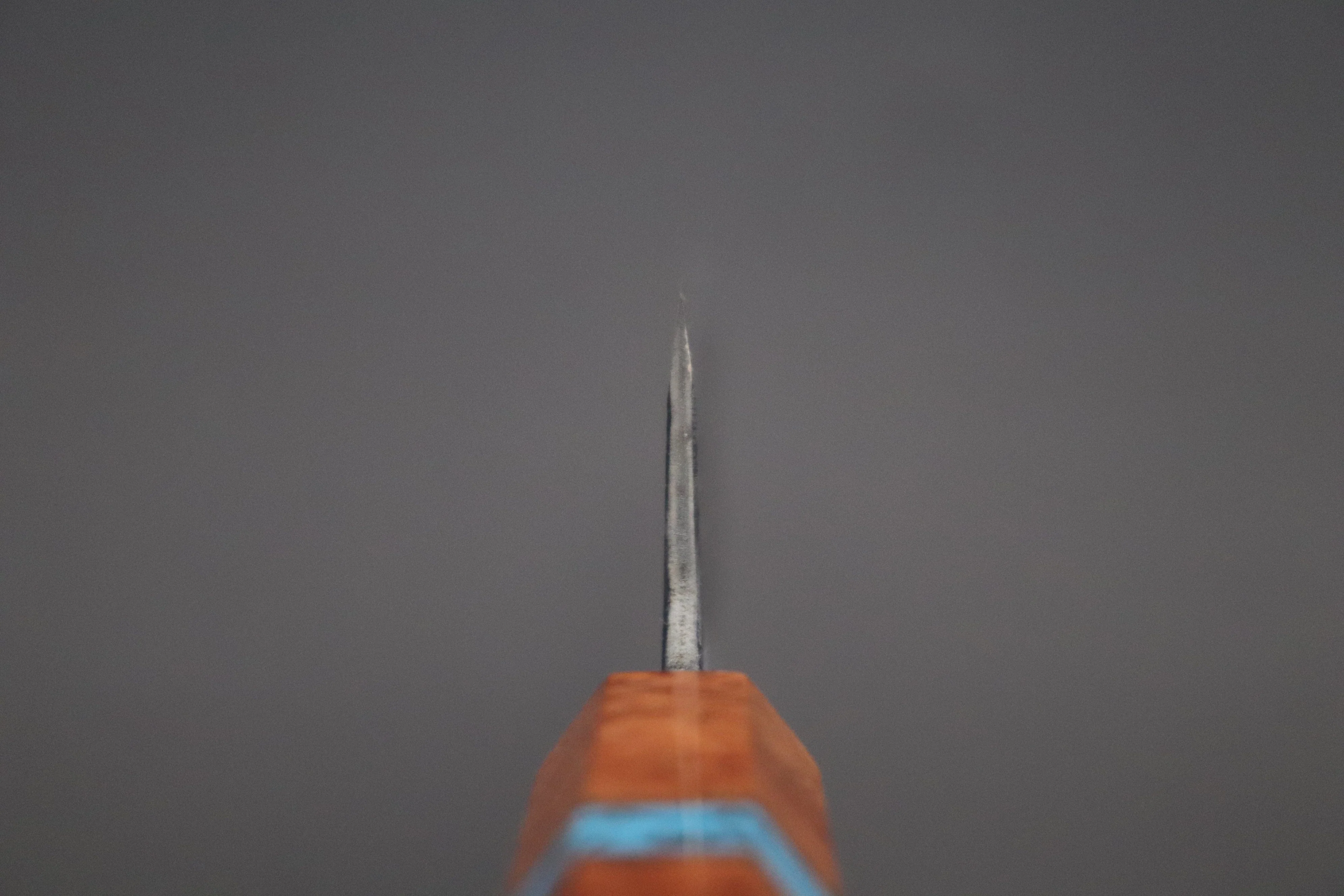 Shirou-Kunimitsu White Steel No.2 Kurouchi Series Special Edition SK-5SP40 Wa Gyuto 210mm (8.2 Inch) - Image 4