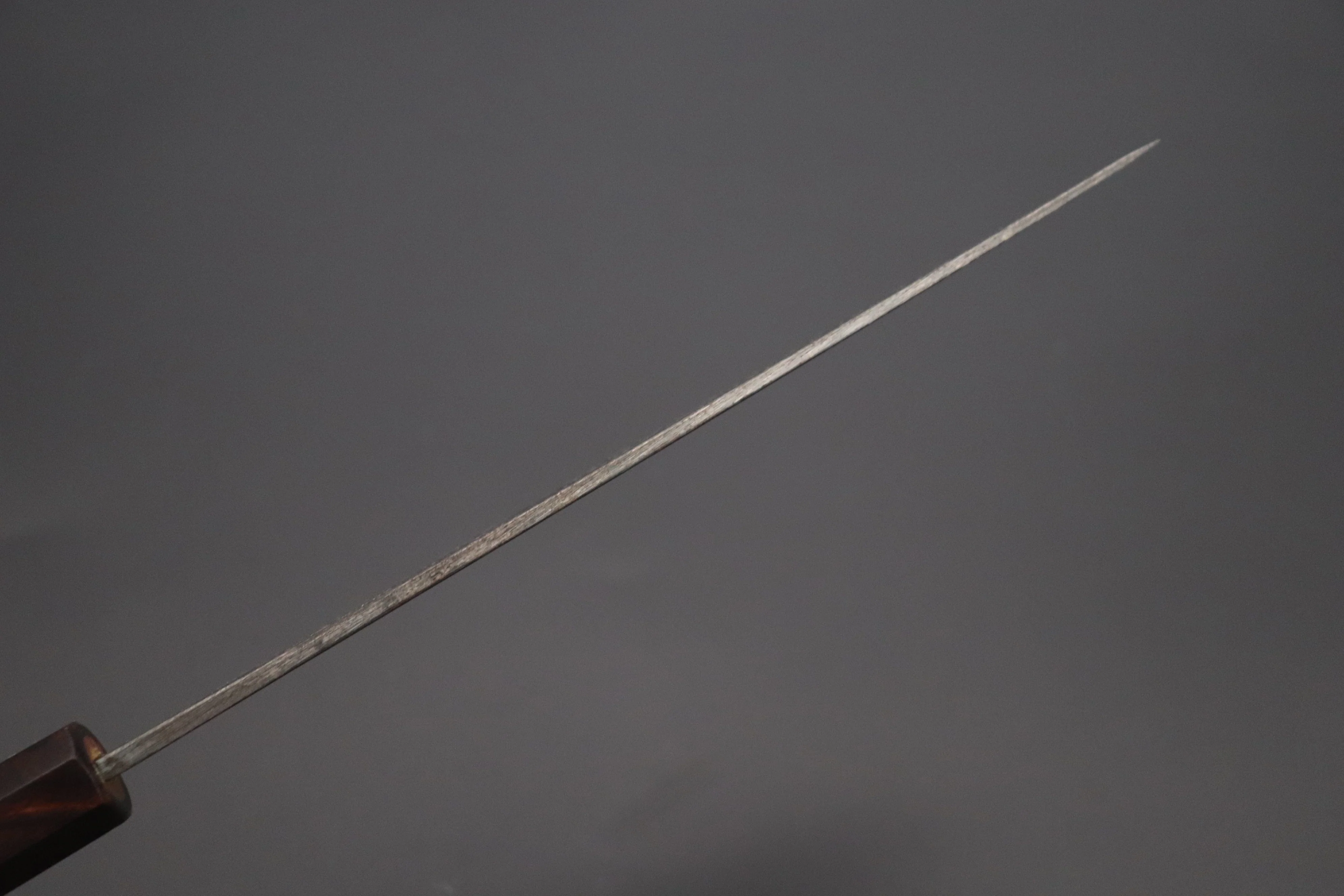 Shirou-Kunimitsu White Steel No.2 Kurouchi Series Special Edition SK-5SP43 Wa Gyuto 210mm (8.2 Inch) - Image 5