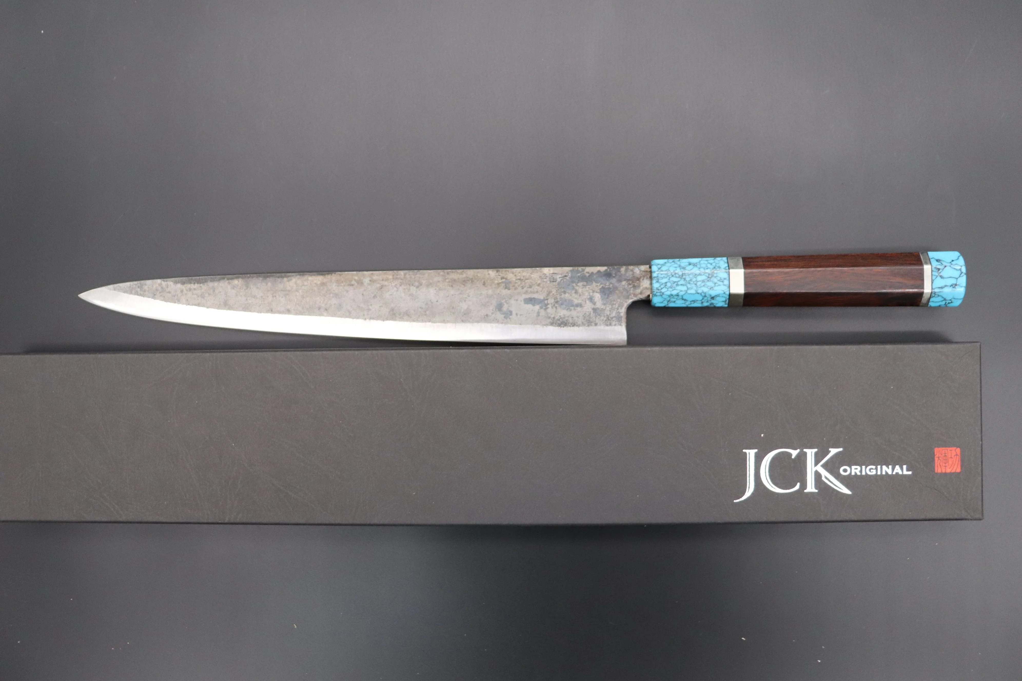Shirou-Kunimitsu White Steel No.2 Kurouchi Series Special Edition SK-7SP22 Wa Sujihiki 270mm (10.6 Inch) - Image 8