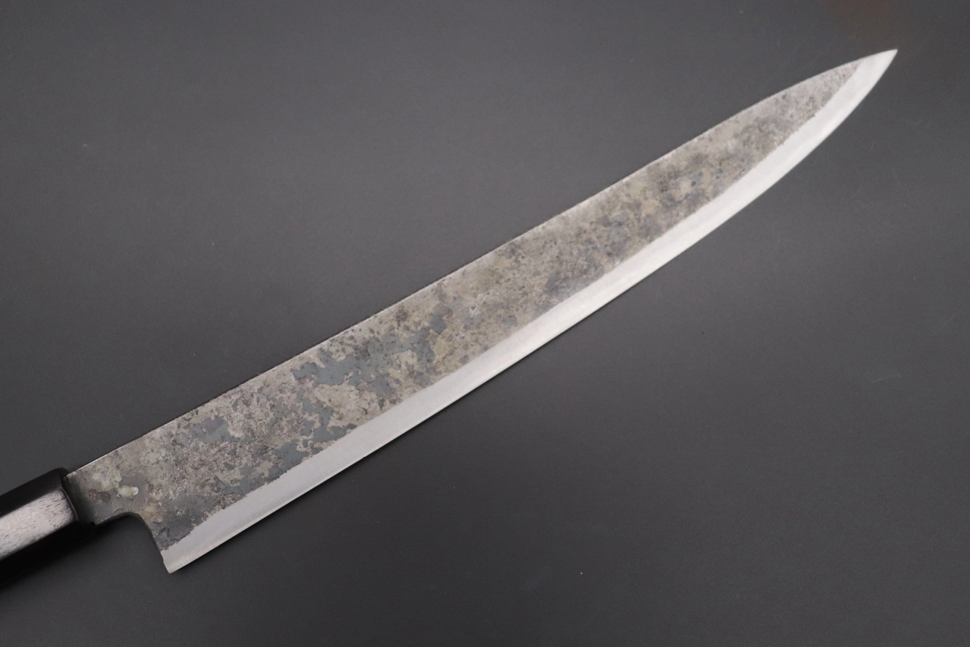 Shirou-Kunimitsu White Steel No.2 Kurouchi Series Special Edition SK-7SP23 Wa Sujihiki 270mm (10.6 Inch) - Image 6