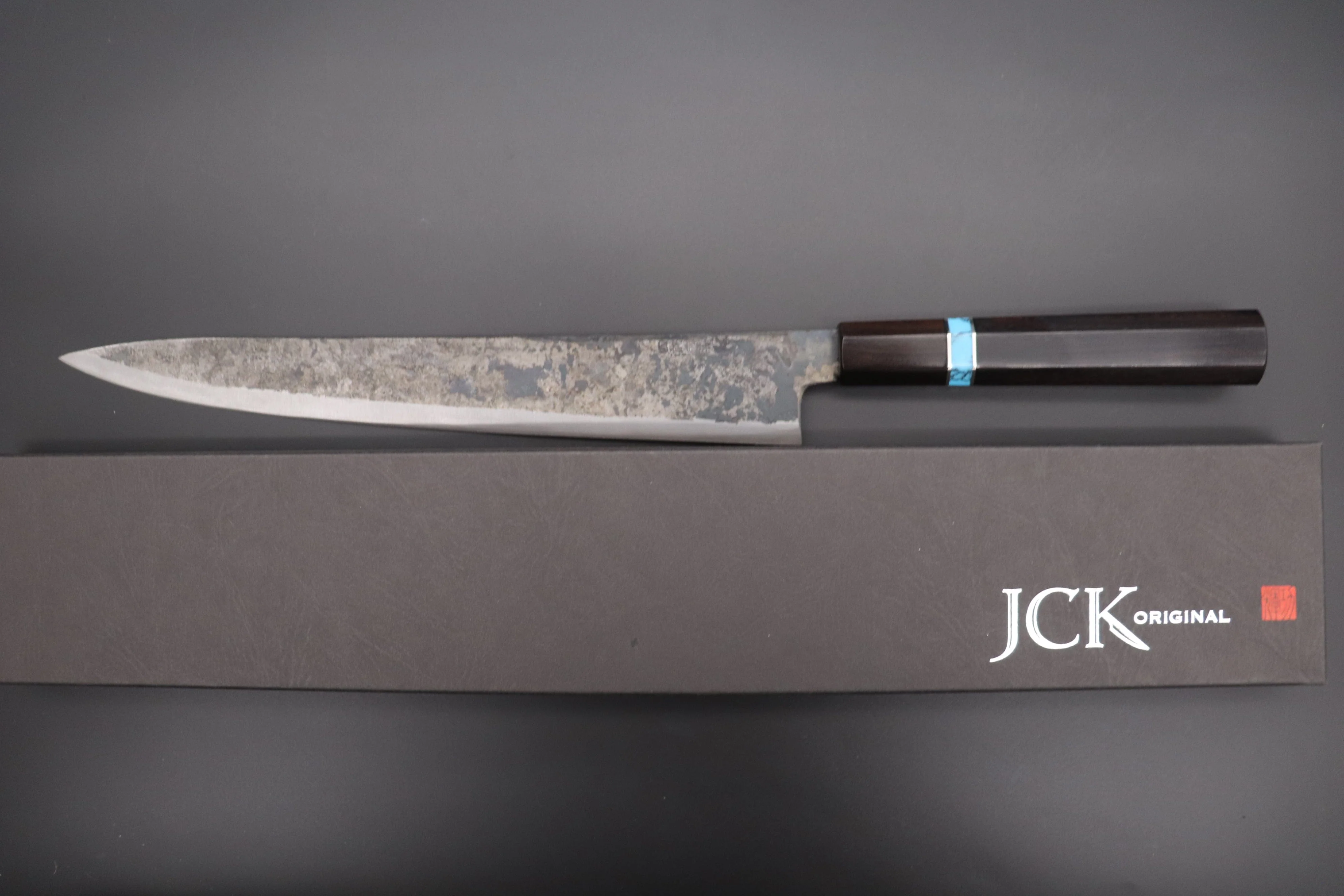 Shirou-Kunimitsu White Steel No.2 Kurouchi Series Special Edition SK-7SP23 Wa Sujihiki 270mm (10.6 Inch) - Image 8