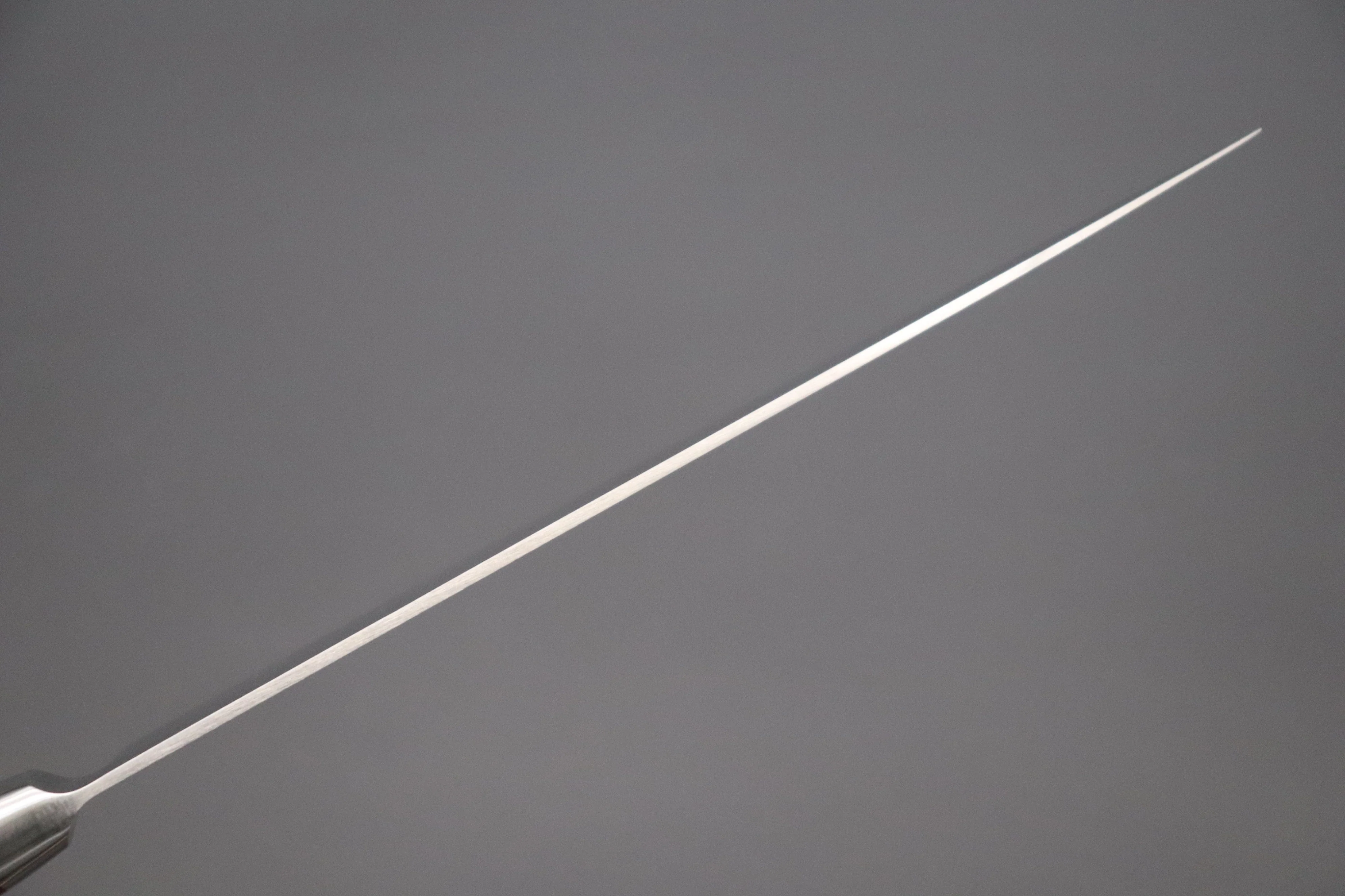 想磨 SOUMA (Fujiwara Kanefusa) FKM Series Gyuto (150mm to 300mm, 6 sizes, Wine Pakka Wood Handle) - Image 5