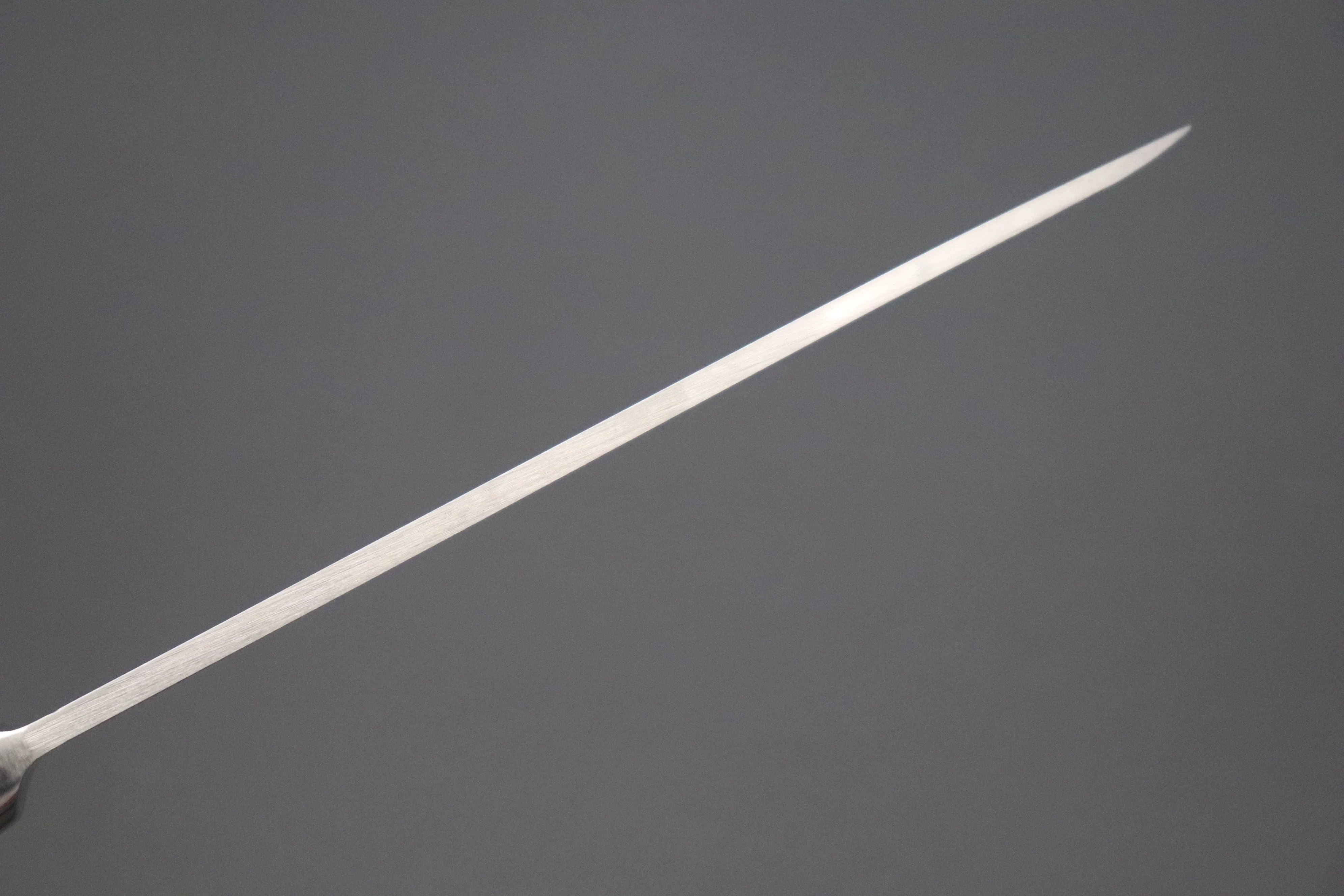 想磨 SOUMA (Fujiwara Kanefusa) FKM Series No.3 Deba 150mm (5.9inch, Black Pakka Wood Handle) - Image 5