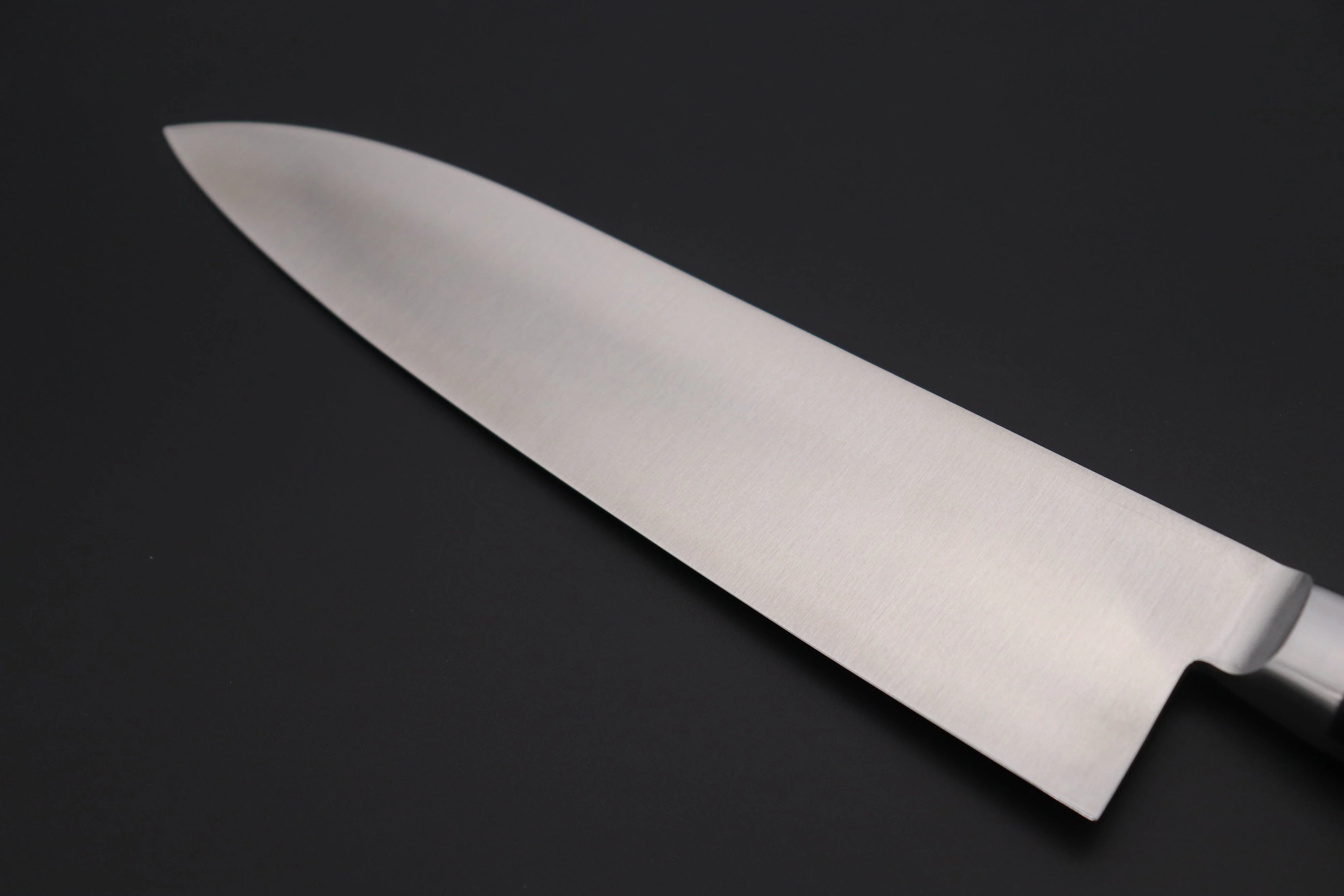 想磨 SOUMA (Fujiwara Kanefusa) FKM Series Western Deba (210mm and 240mm, 2 sizes, Black Pakka Wood Handle) - Image 6
