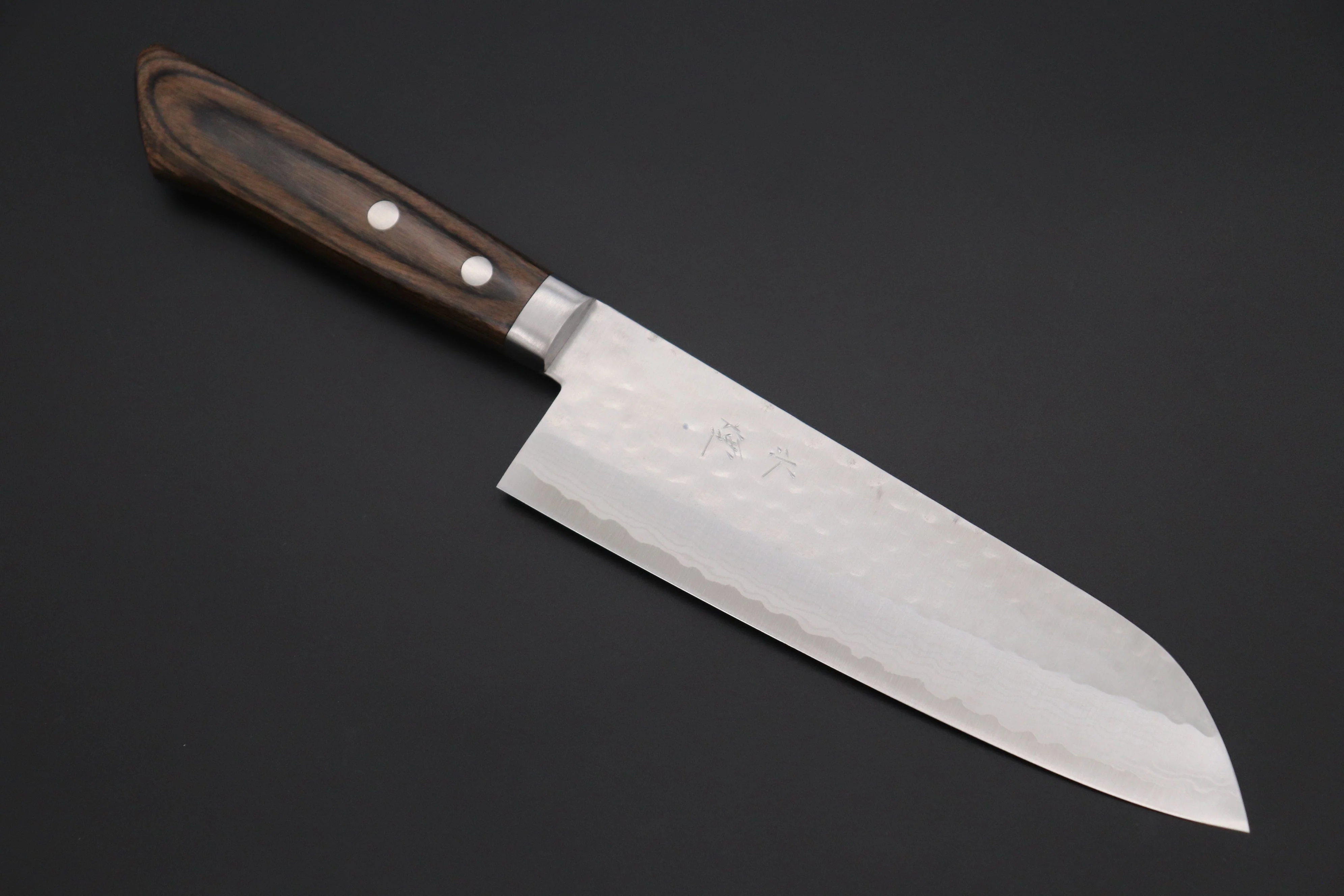 Suien VG-10 Tsuchime Damascus SUD-4 Santoku 170mm (6.6inch)