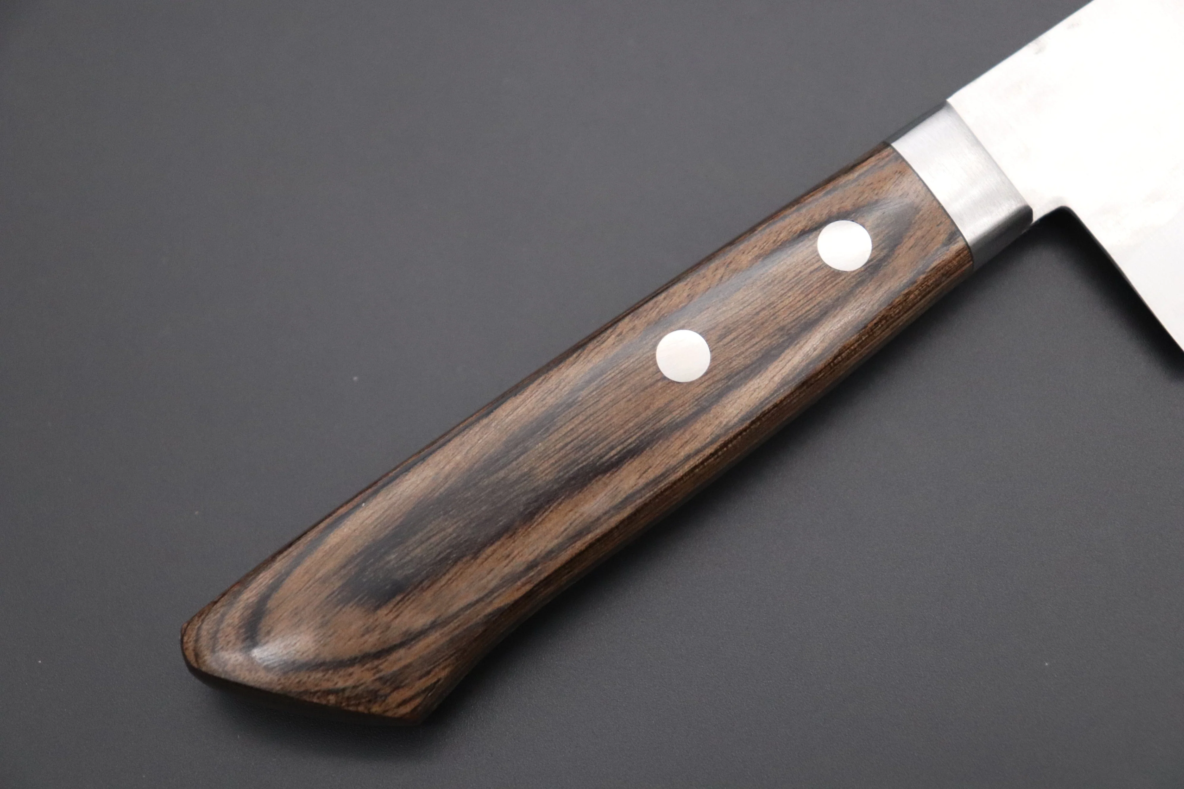 Suien VG-10 Tsuchime Damascus SUD-4 Santoku 170mm (6.6inch) - Image 3