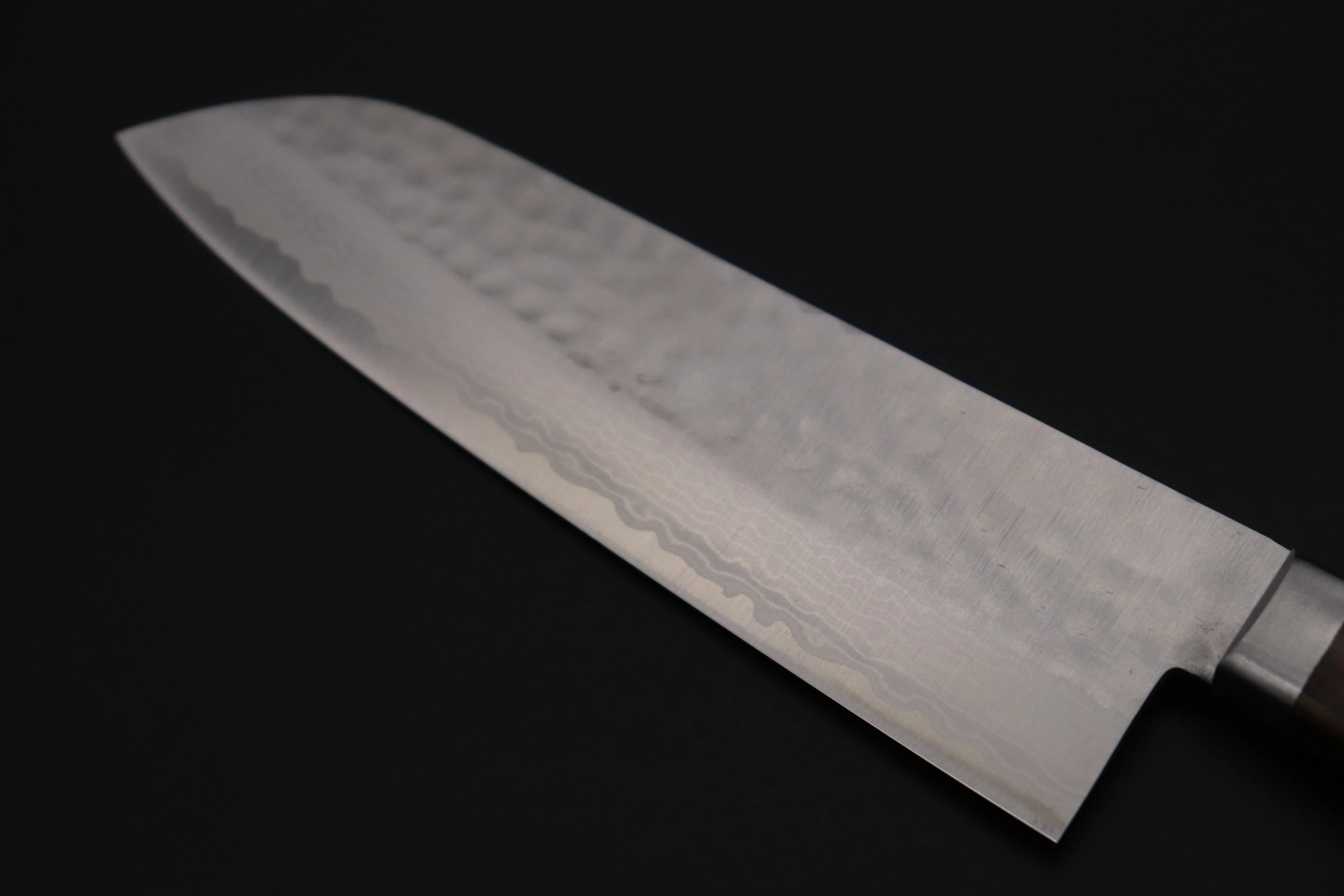 Suien VG-10 Tsuchime Damascus SUD-4 Santoku 170mm (6.6inch) - Image 6