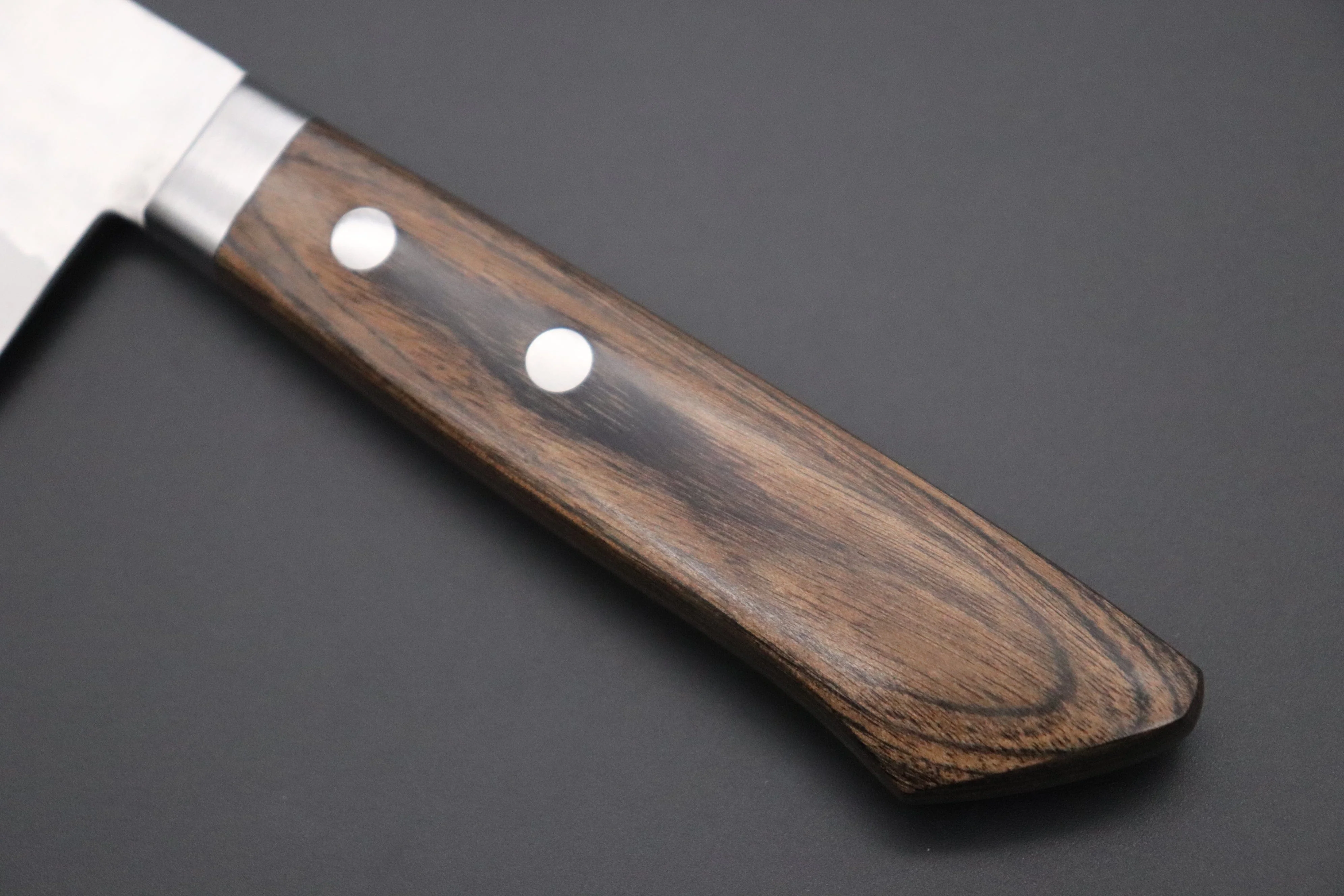 Suien VG-10 Tsuchime Damascus SUD-4 Santoku 170mm (6.6inch) - Image 7