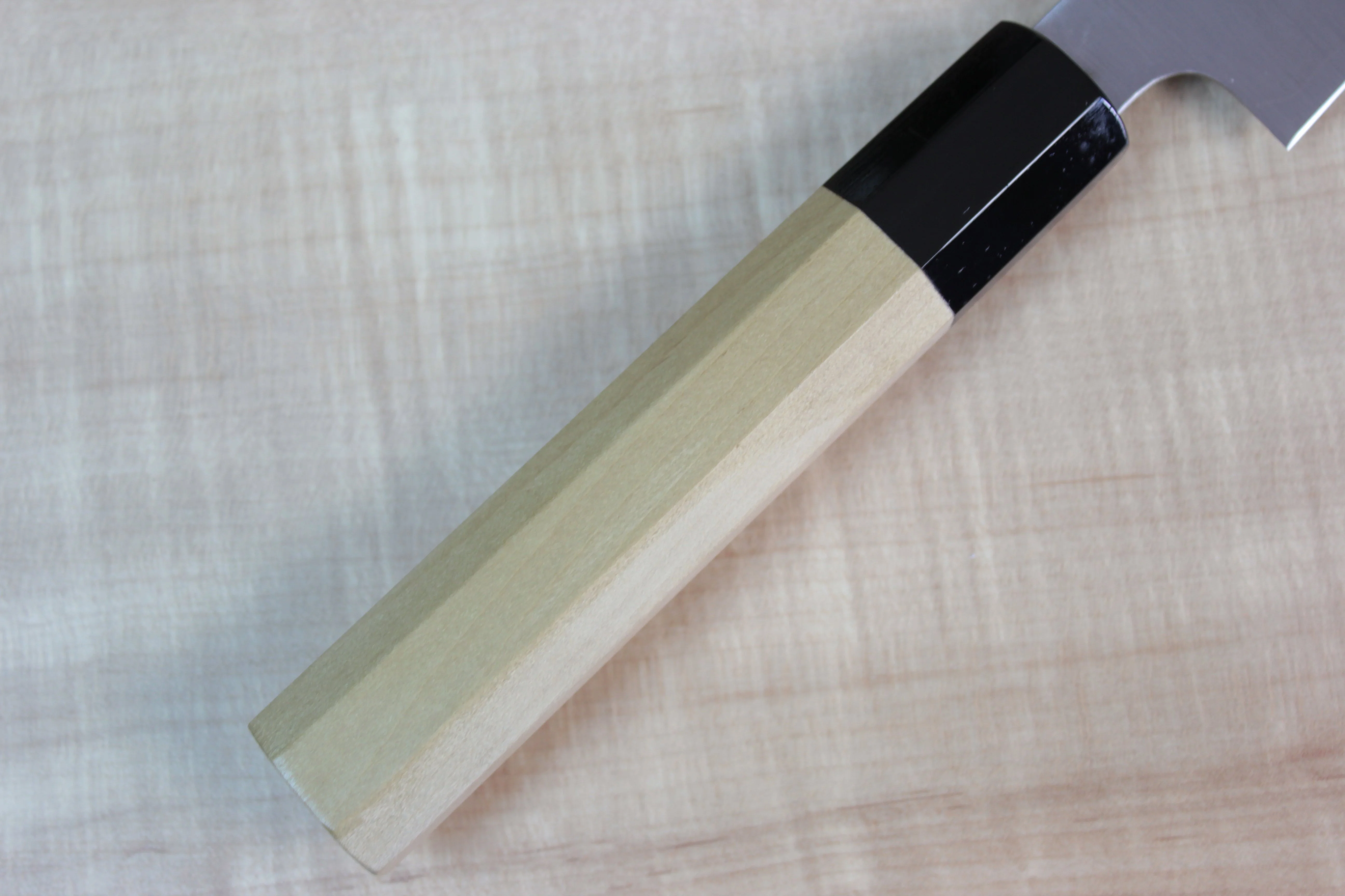 Sukenari HAP-40 Series Wa Petty 165mm (6.4 inch, Octagon Shaped Magnolia Wooden Handle) - Image 3
