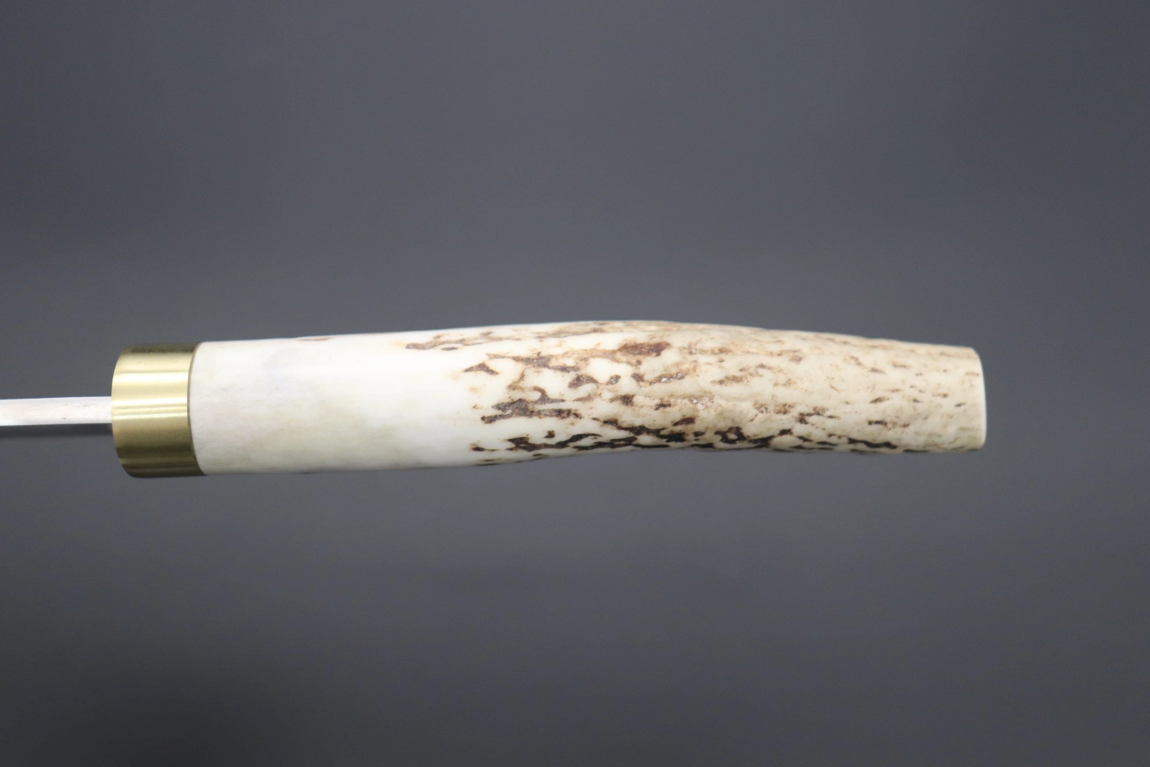 Takeshi Saji Gingami No.3 Wa Bocho Series Ajikiri 105mm (4.1inch, Stag Handle) - Image 6