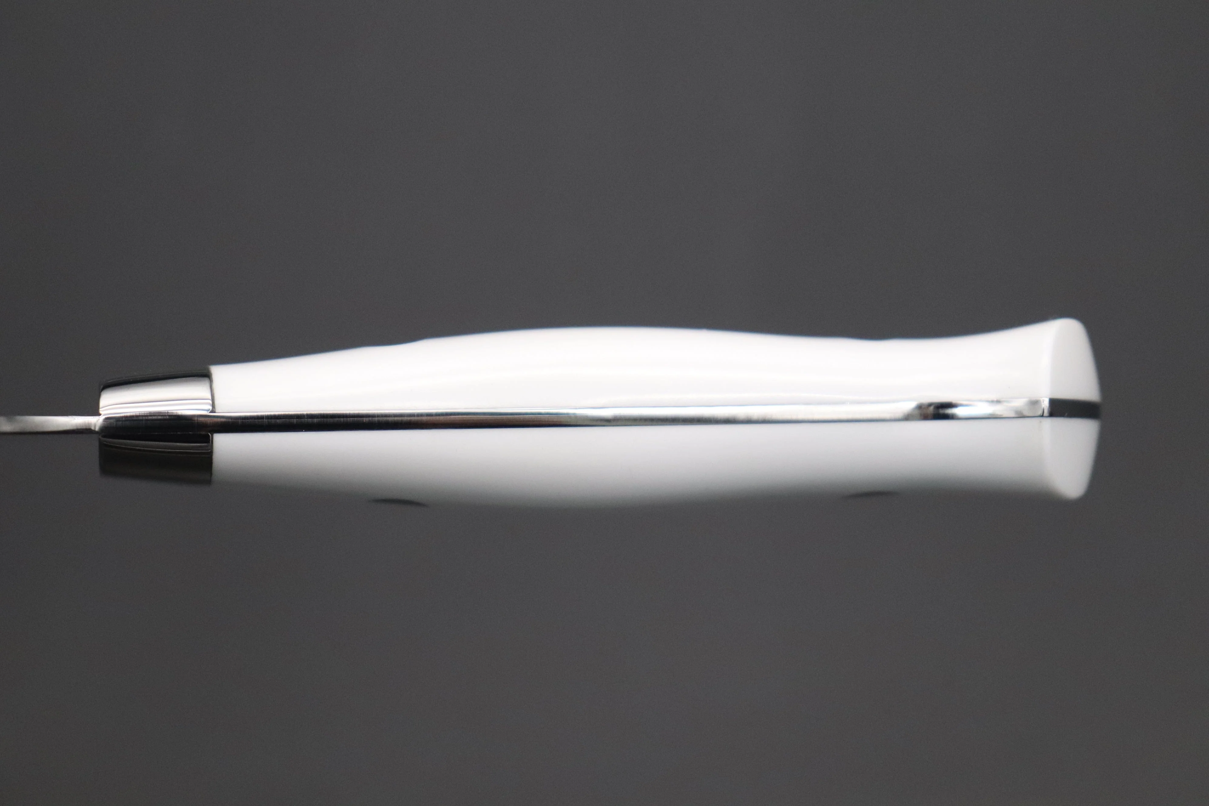 Takeshi Saji SRS-13 Custom Series Santoku 180mm (7 inch, White Corian Handle) - Image 7