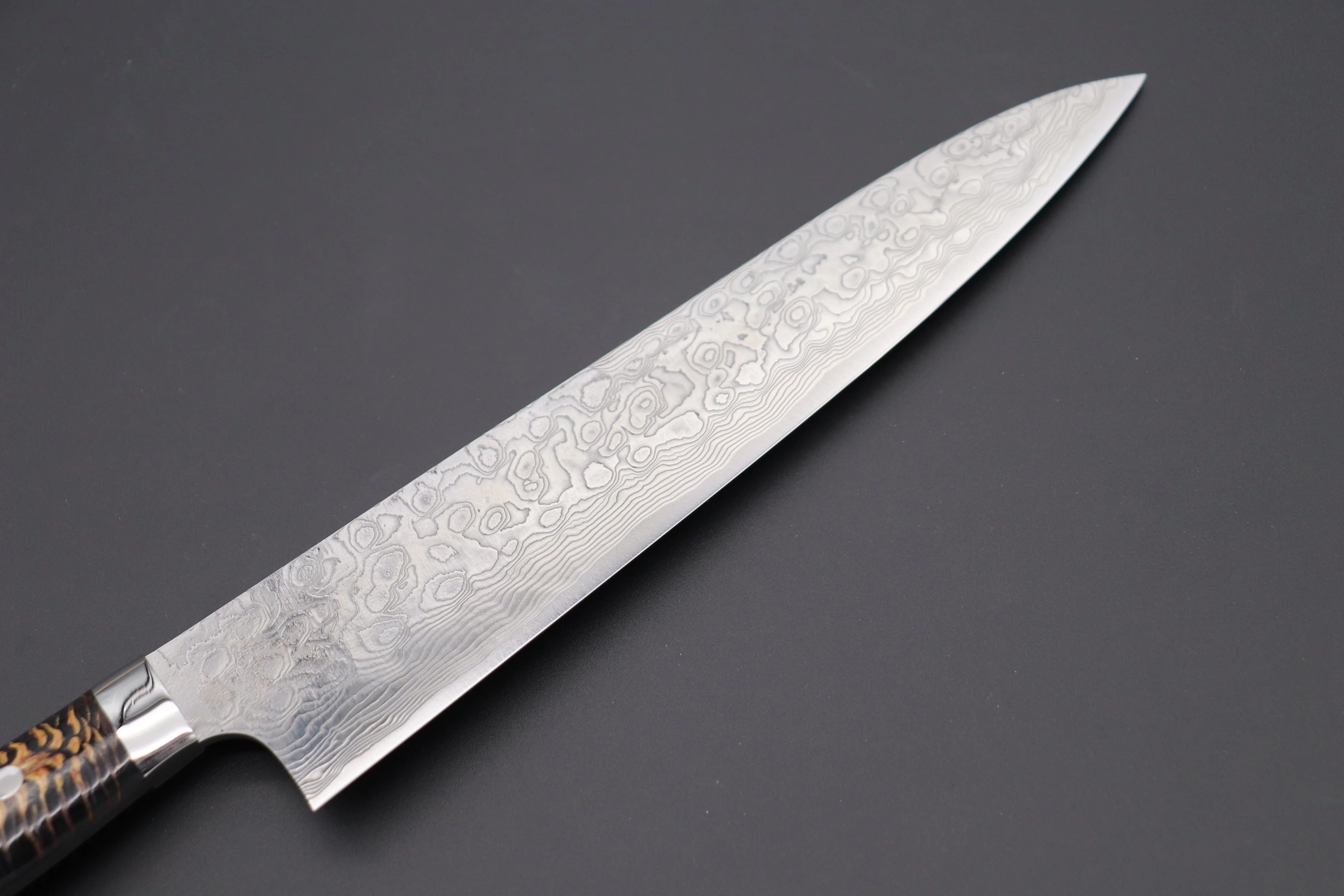 Takeshi Saji SUMMIT ― Limited Edition Custom Series SMT-496 R-2 Custom Damascus Gyuto 240mm (9.4 Inch) - Image 2