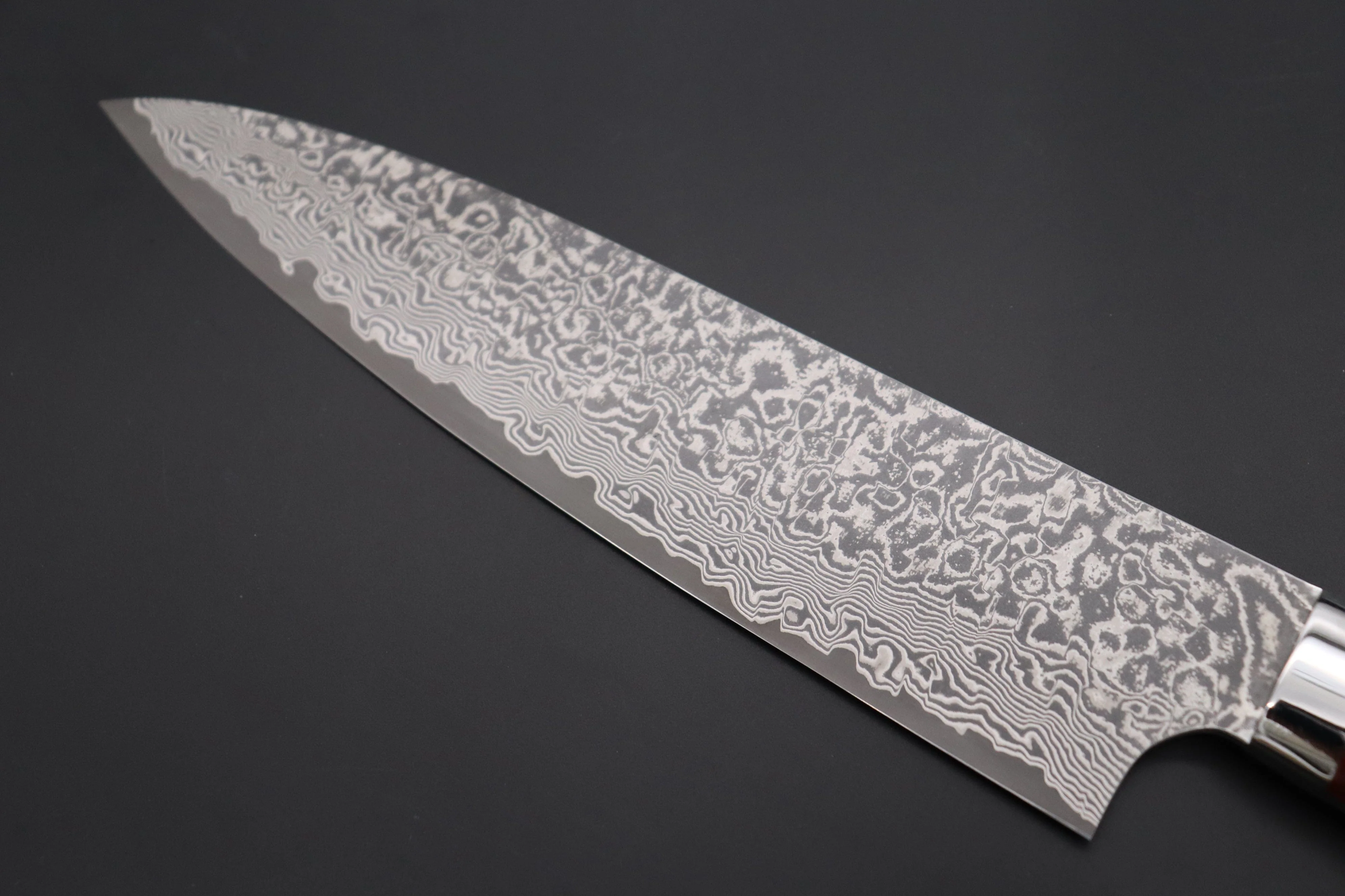 Takeshi Saji SUMMIT ― Limited Edition Custom Series SMT-805 R-2 Custom Damascus Gyuto 210mm (8.2 Inch) - Image 6