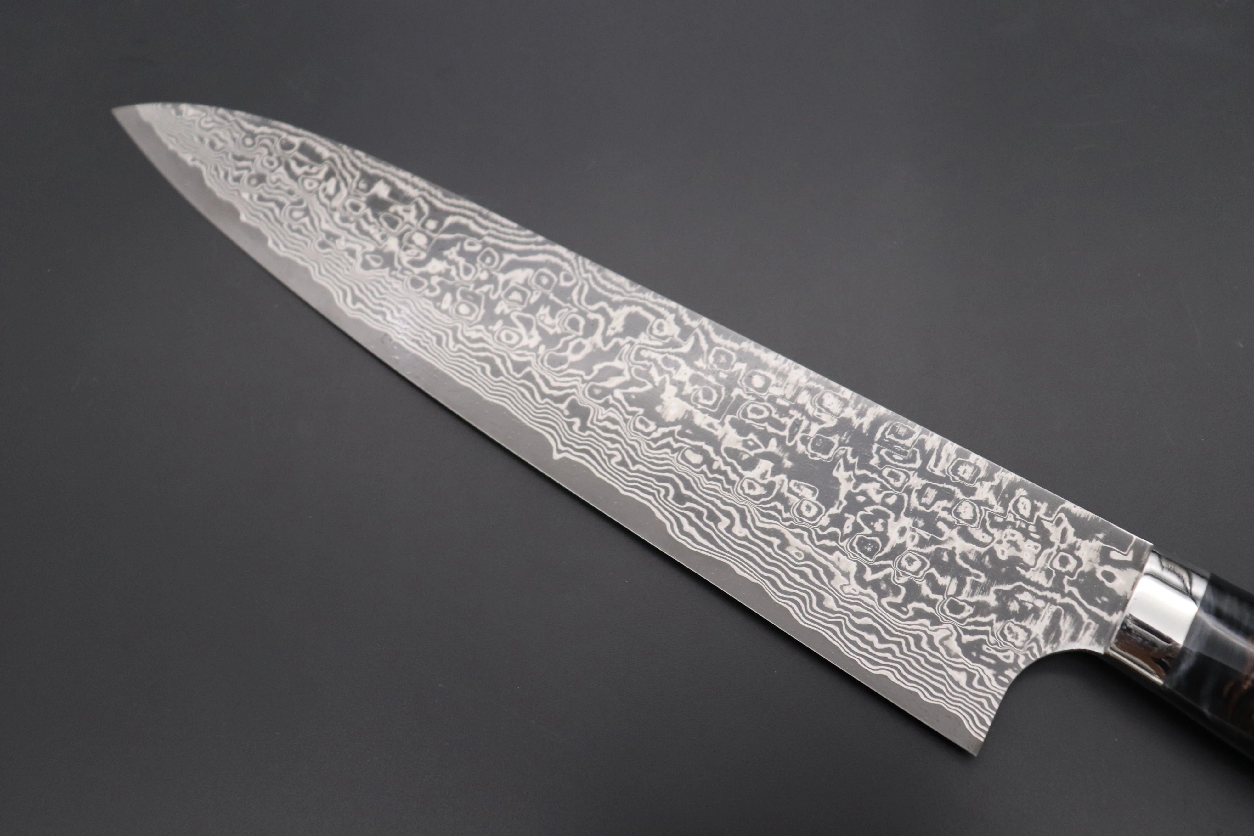Takeshi Saji SUMMIT ― Limited Edition Custom Series  SMT-806 R-2 Custom Damascus Gyuto 240mm (9.4 Inch) - Image 6